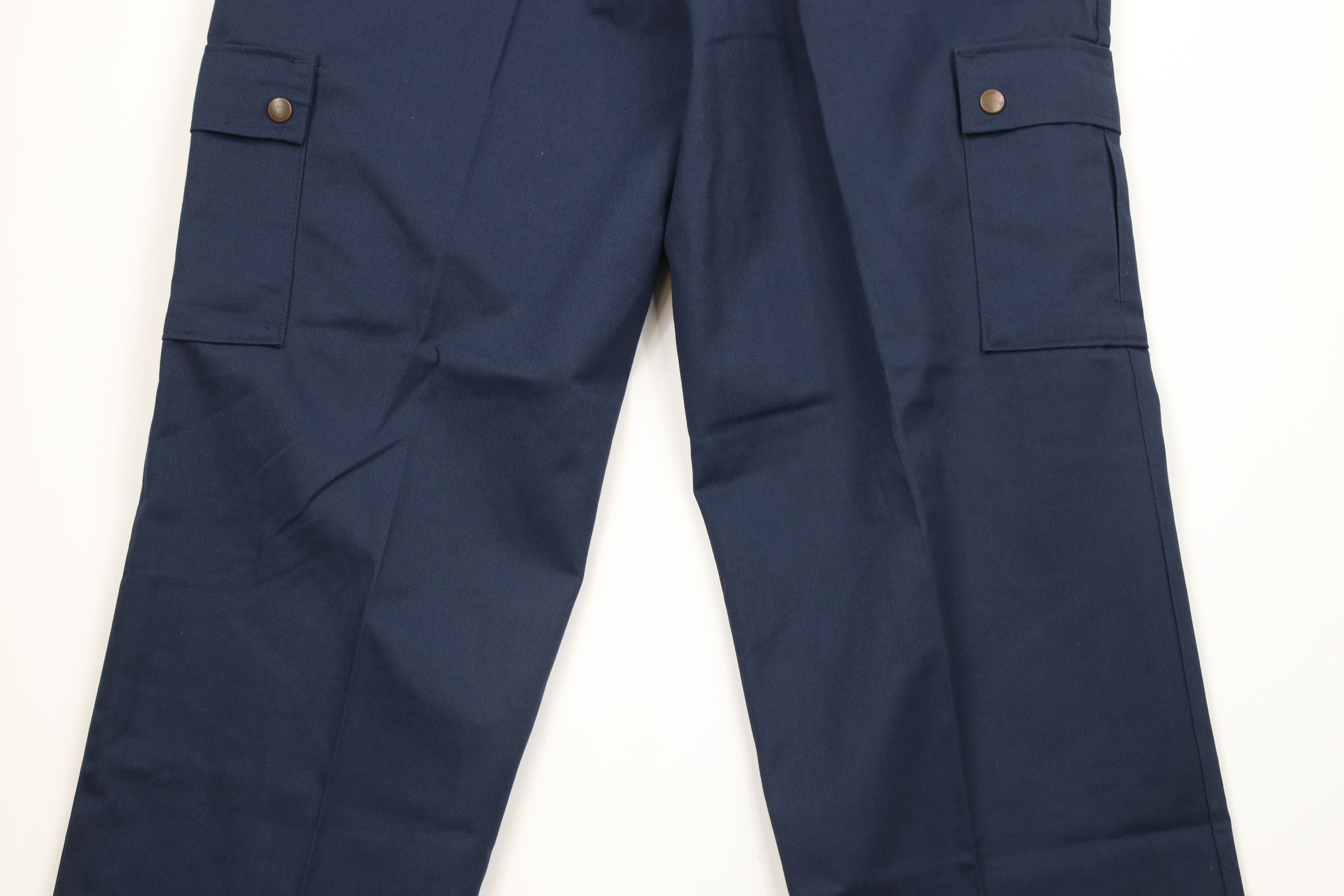 Vintage Vintage 90s Streetwear Leg Work Dungaree Cargo Pants Blue Size US 38 / EU 54 - 10 Thumbnail