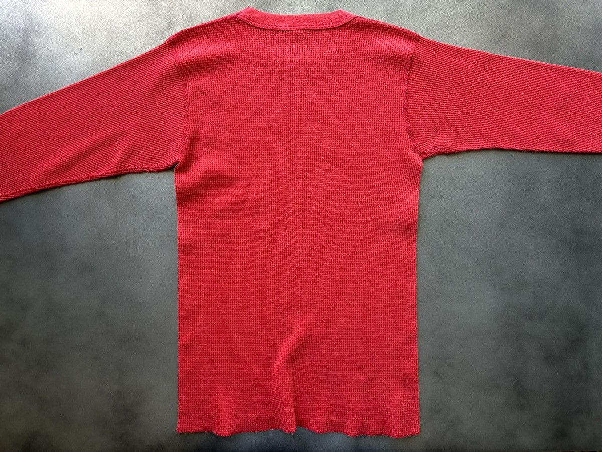 Fruit Of The Loom × Vintage 1980s Fruit of the Loom Thermal L/S Vintage Ski Layer Waffle Size US S / EU 44-46 / 1 - 8 Thumbnail