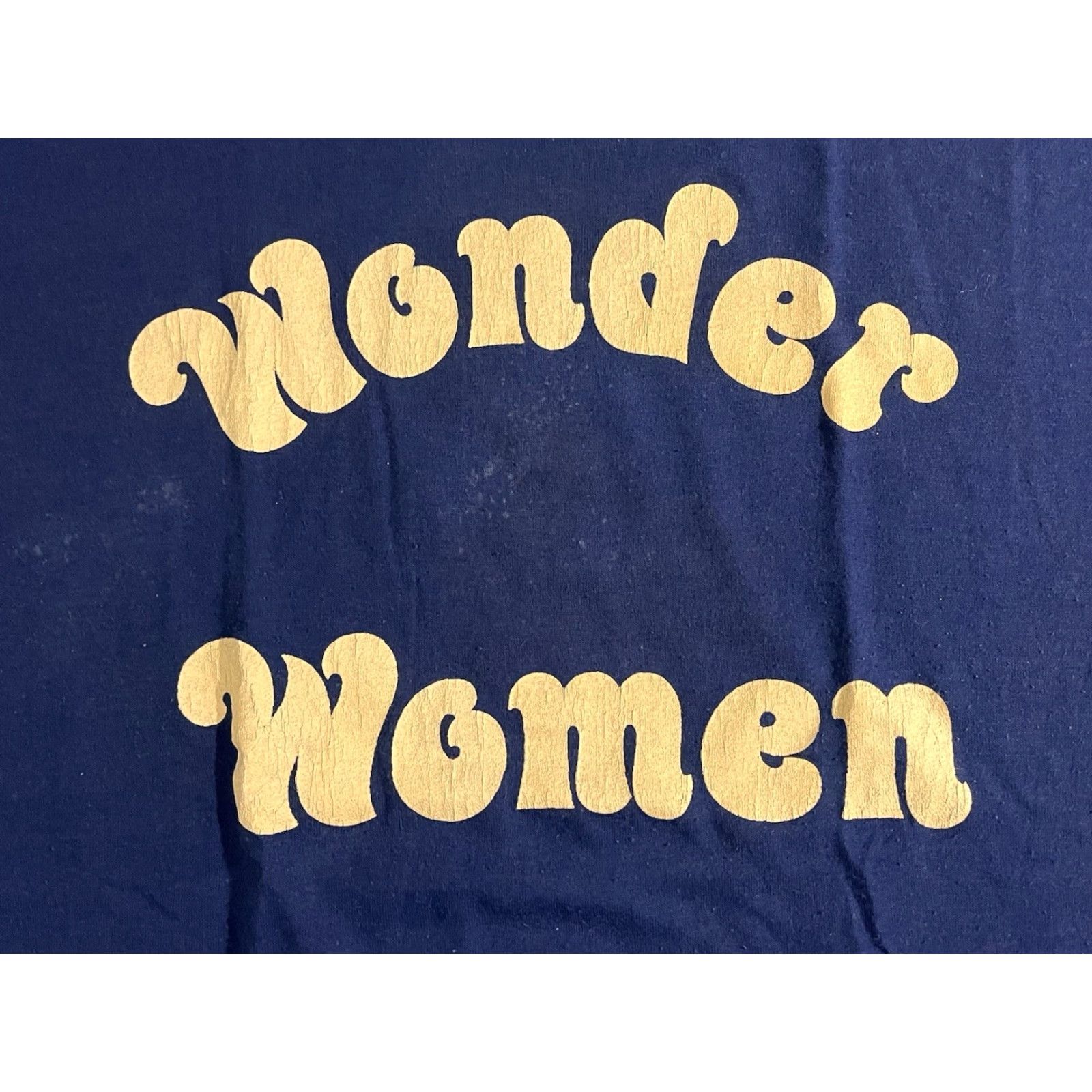 Russell Athletic VINTAGE Wonder Women Softball Jersey Shirt L Blue Russell Athletic 80s Womens T-Shirt Short Sleeve Cotton Polyester Size L / US 10 / IT 46 - 3 Thumbnail