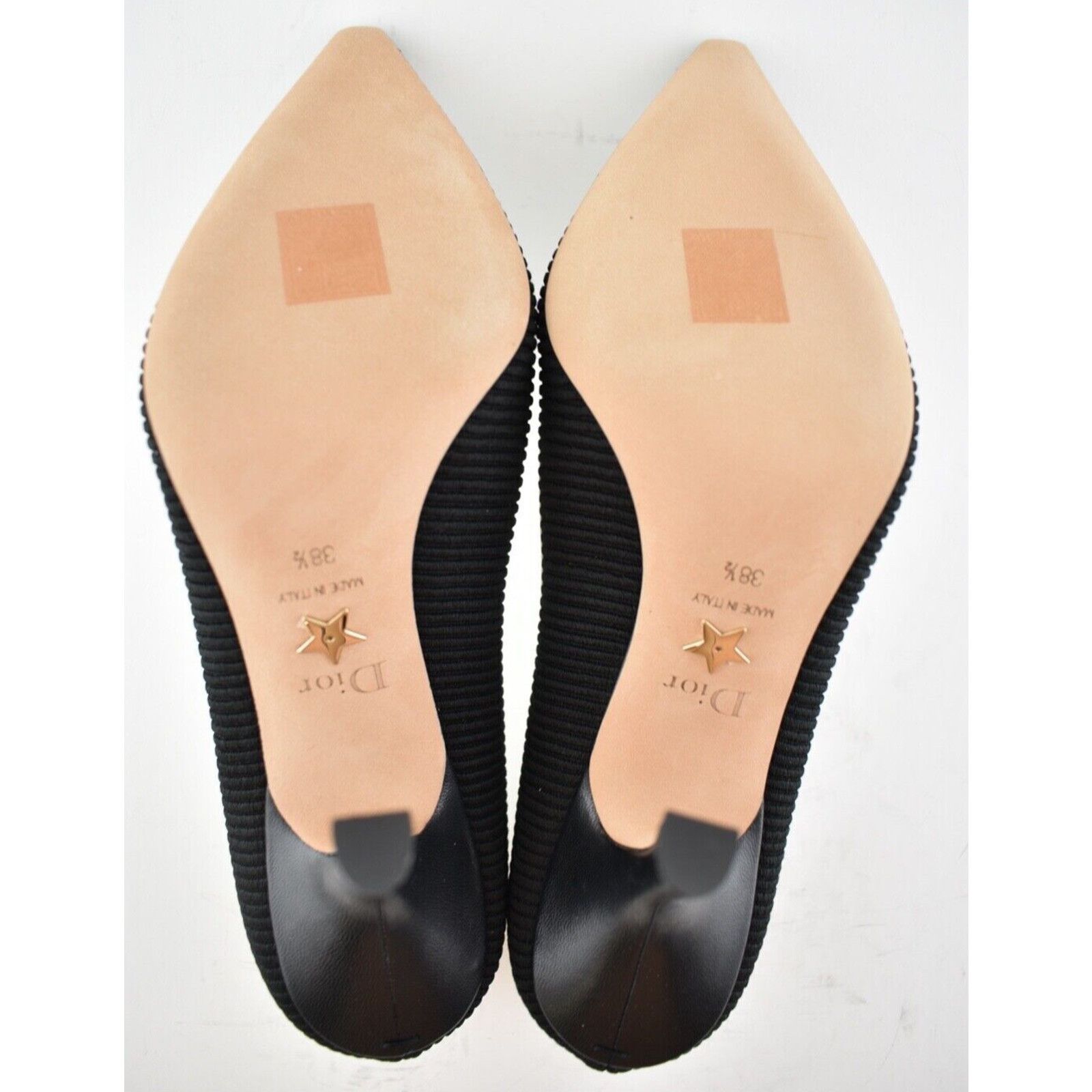 Dior Dior J'adior Jadior Black White Ribbon Logo Embroidered Size US 8.5 / IT 38.5 - 17 Thumbnail