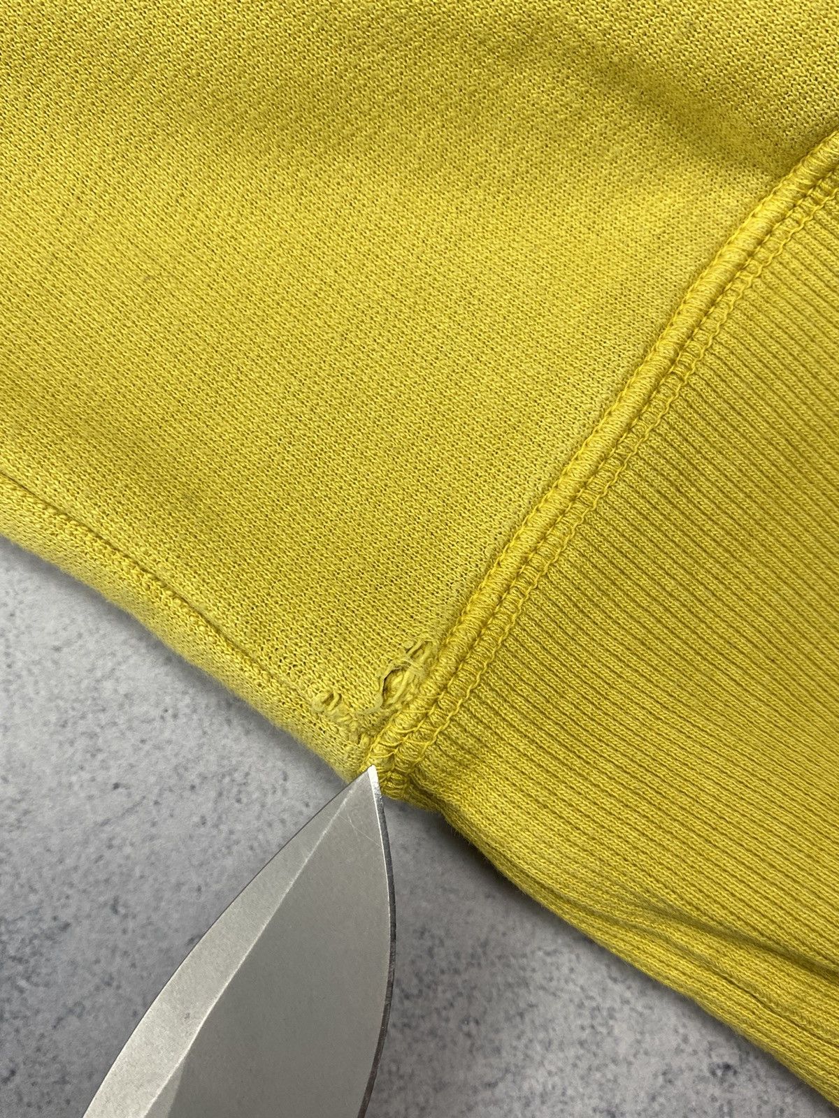 Nudie Jeans Nudie Jeans Big Logo Yellow Sweatshirt Size M Size US M / EU 48-50 / 2 - 11 Thumbnail