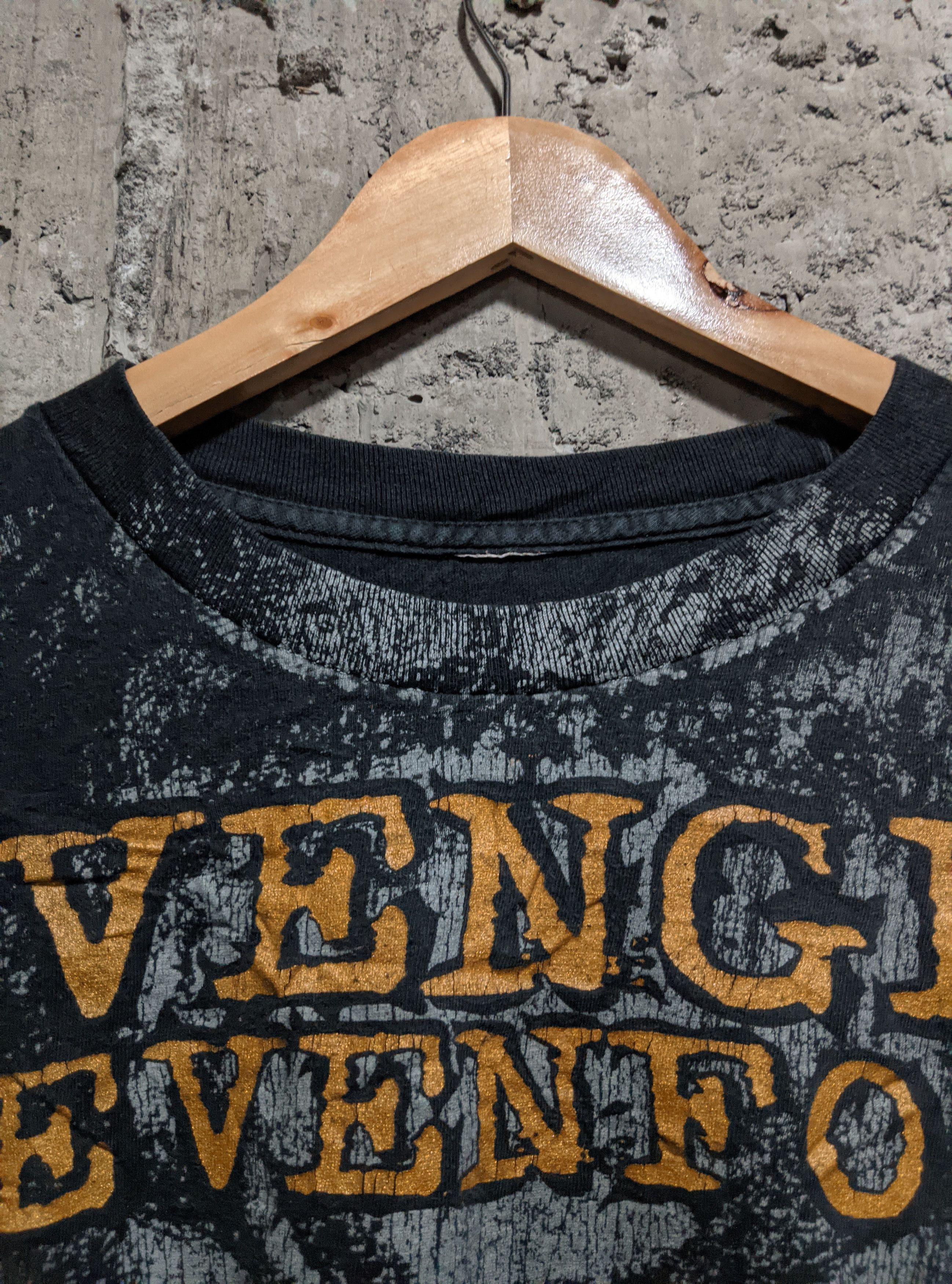 Band Tees Vintage 2009 Avenged sevenfold aop skull metalcore t shirt Size US L / EU 52-54 / 3 - 2 Thumbnail