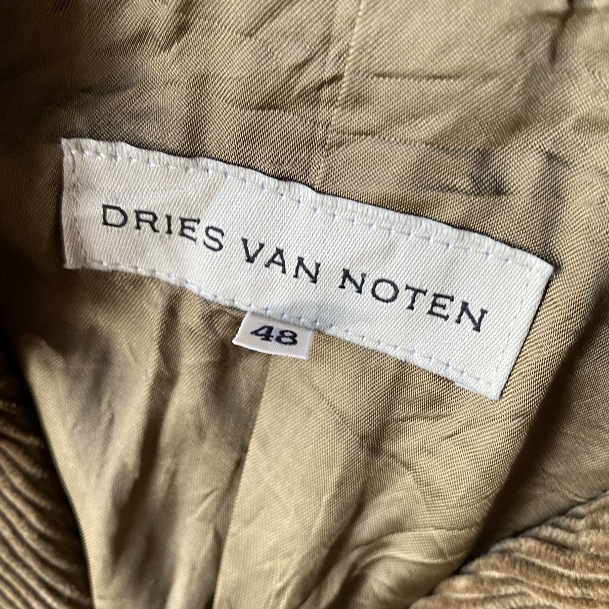 Dries Van Noten Vintage Dries Van Noten Brown Corduroy Blazer Size US M / EU 48-50 / 2 - 3 Thumbnail