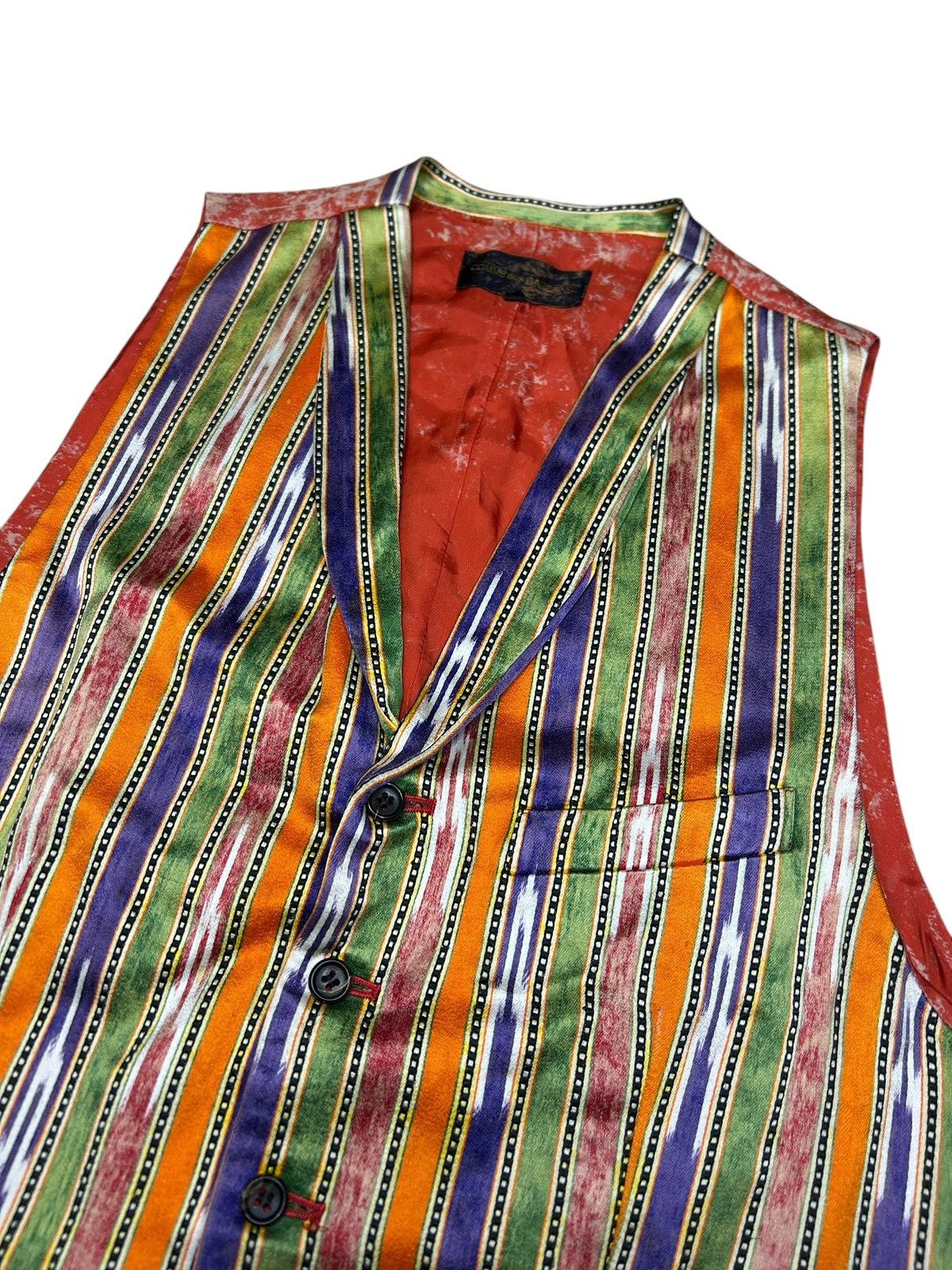 Comme des Garcons F/W 91 Bleached Vest Size 48R - 2 Thumbnail