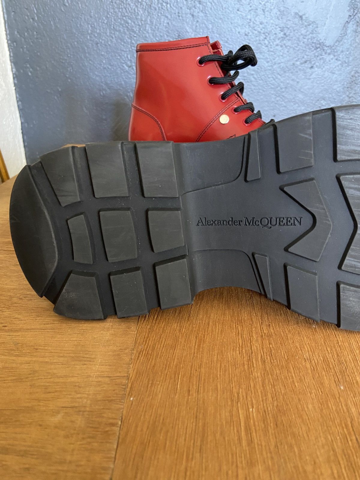 Alexander McQueen tread lace-up boots Size US 9 / IT 39 - 8 Thumbnail