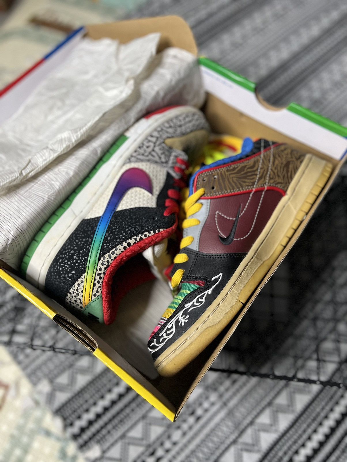 Nike Nike Sb Dunk Low Pro Qs What The Paul Size US 8 / EU 41 - 4 Thumbnail