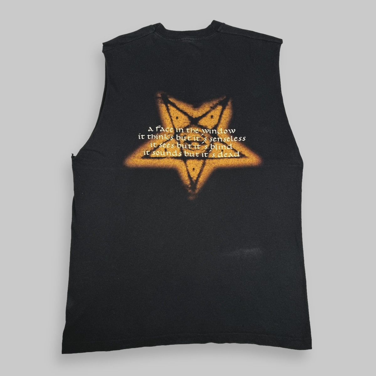 Band Tees Vintage 1996 Rotting Christ ‘Shadows Follow’ Cut Off T Shirt Size US XL / EU 56 / 4 - 3 Thumbnail
