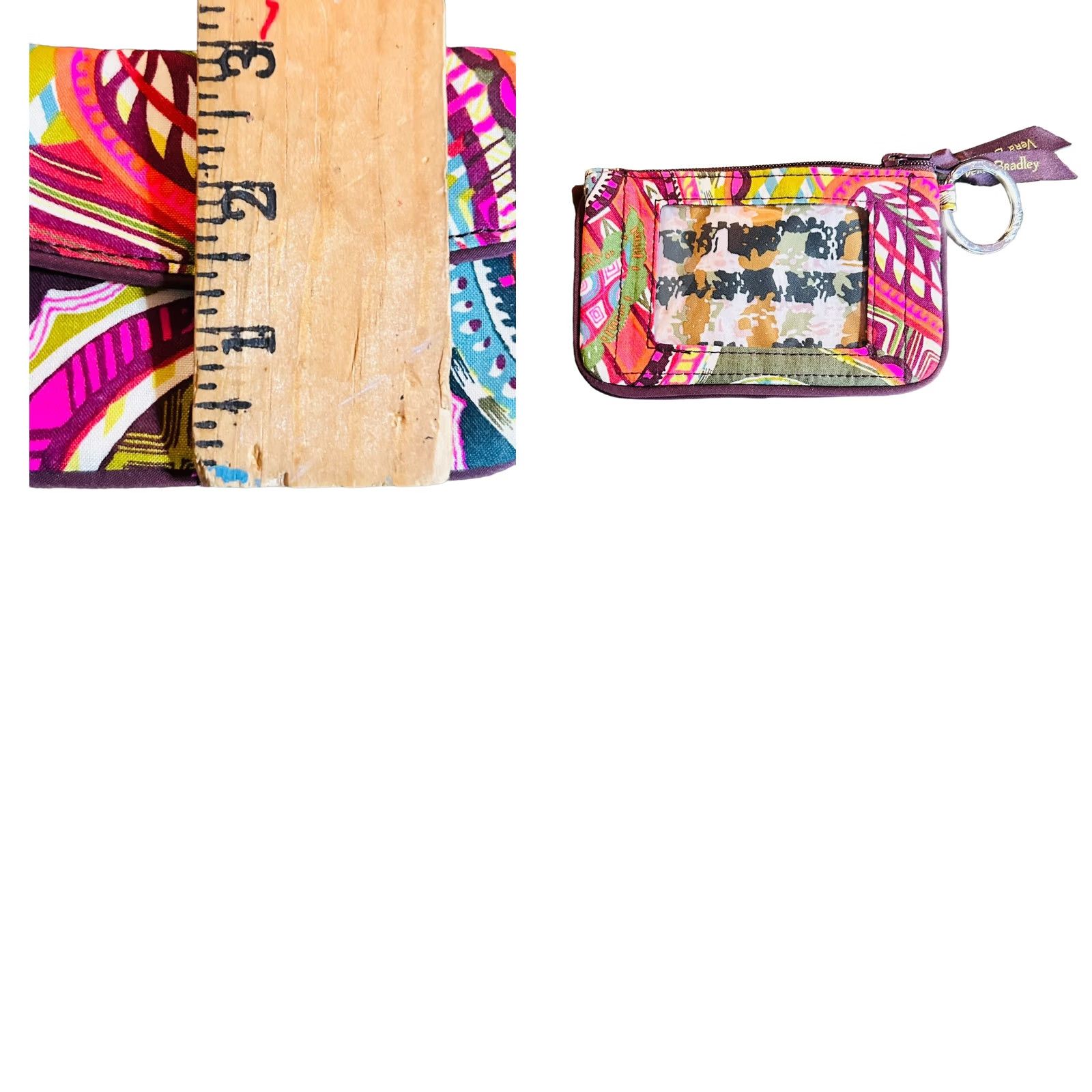 Vera Bradley Vera Bradley Zip ID Case W/ Change Pouch Resort Medallion Wallet Womens Shirt Size ONE SIZE - 9 Thumbnail
