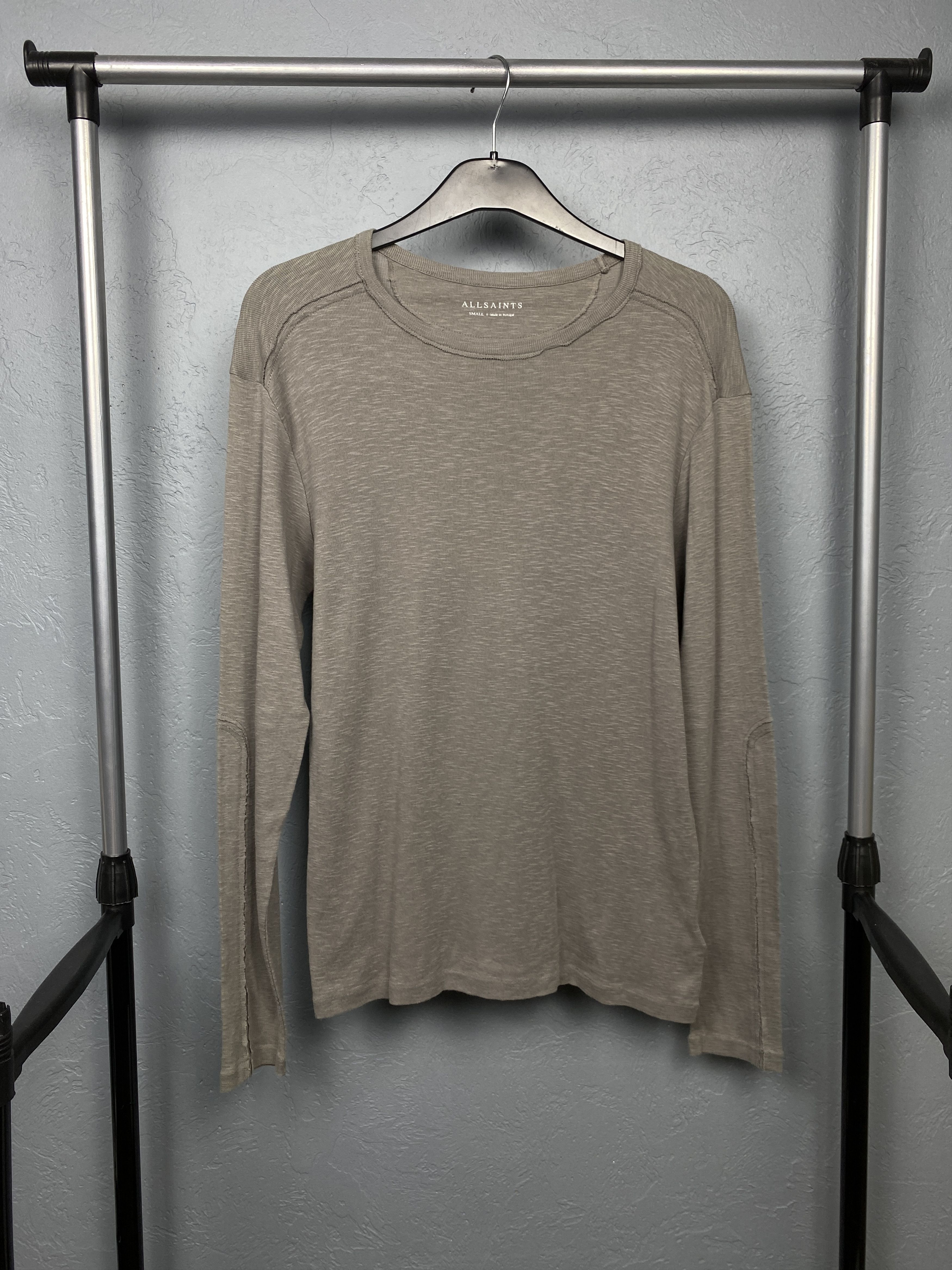Allsaints Allsaints Vintage Mens Sovate Crew Neck Thin Sweater Size US S / EU 44-46 / 1 - 1 Thumbnail