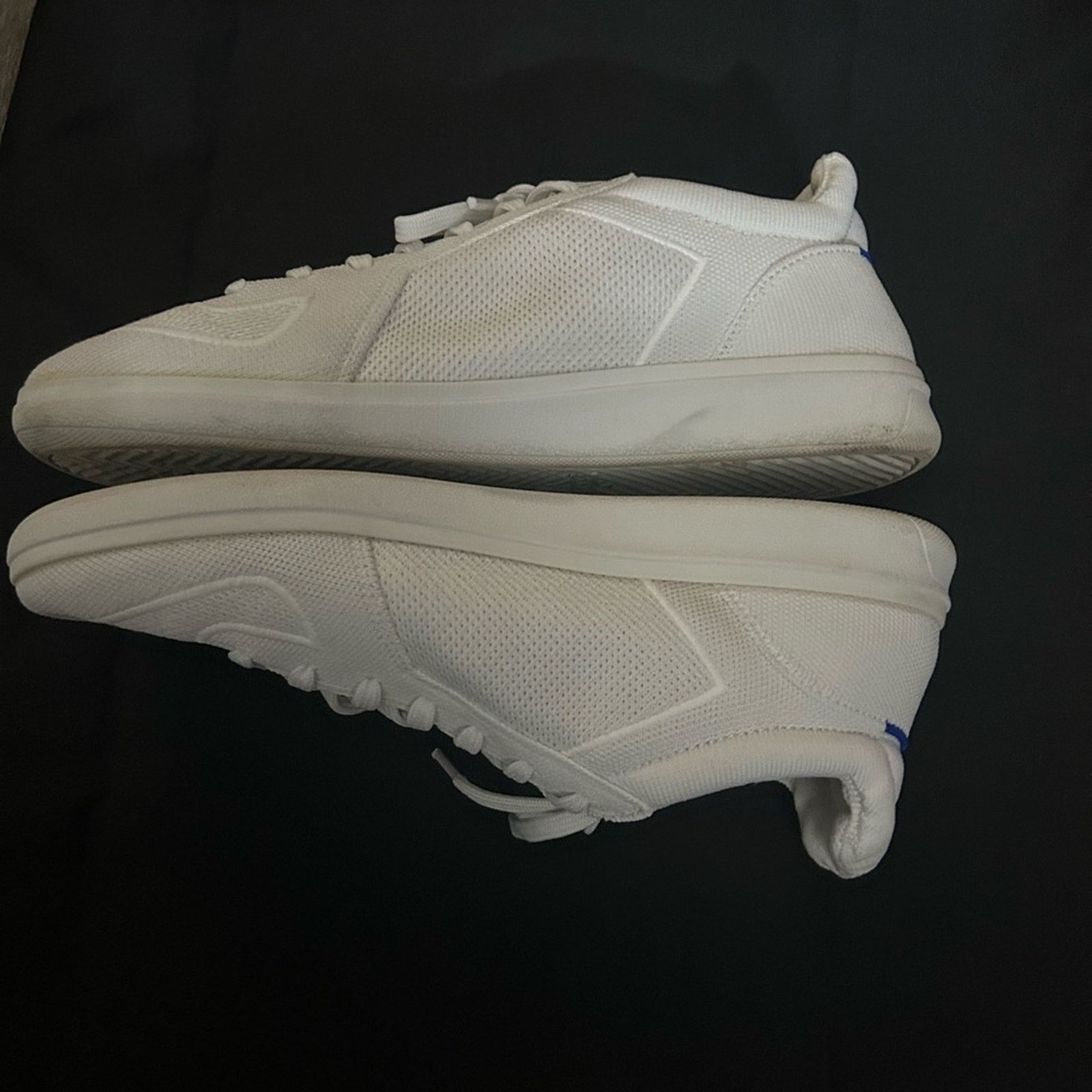 Other Rothy's The Lace Up Sneaker Vanilla Fabric US 10M EU 43 Size US 10 / IT 40 - 6 Thumbnail