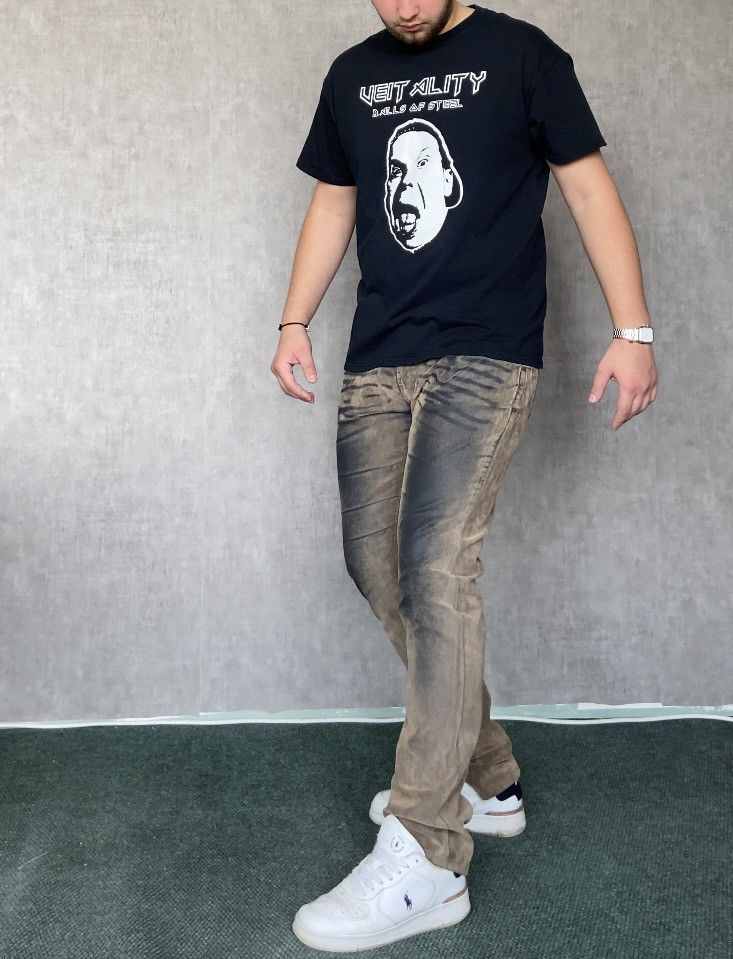 Hysteric Glamour × Japanese Brand × Vintage Vintage Archival Washed Veit Ality BallsOfSteel No Seam Tee Size US L / EU 52-54 / 3 - 7 Thumbnail