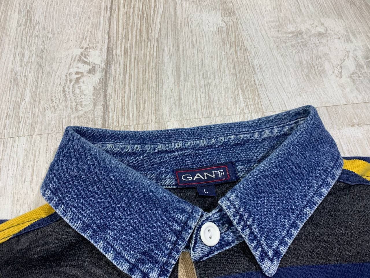 Gant × Vintage Mens vintage longsleeve rugby GANT Size L Size US L / EU 52-54 / 3 - 5 Thumbnail
