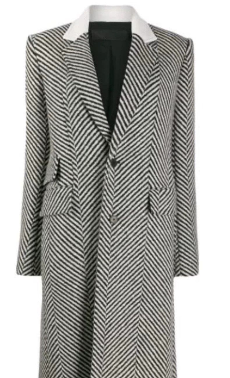 Other Haider Ackermann Human figure wool coat Size XS / US 0-2 / IT 36-38 - 9 Thumbnail
