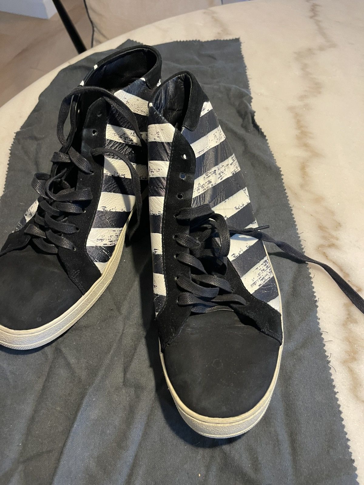 Off-White Off white mens high top sneakers 43 Size US 9.5 / EU 42-43 - 4 Thumbnail