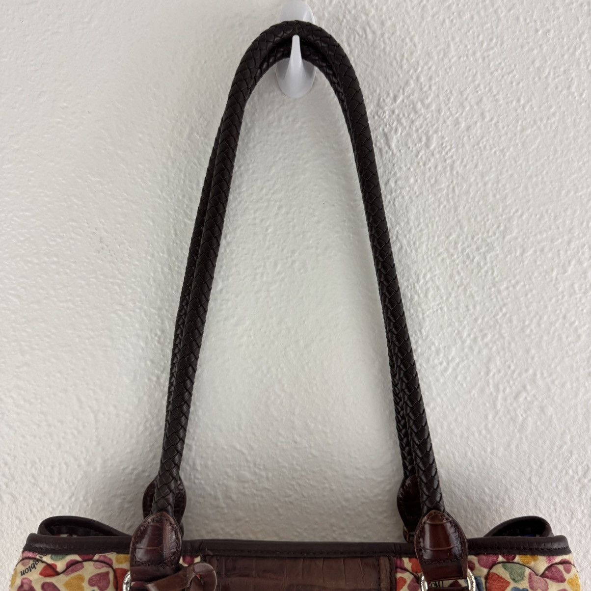 Brighton BRIGHTON Multicolor Heart To Heart Quilted Shoulder Purse Size ONE SIZE - 2 Thumbnail