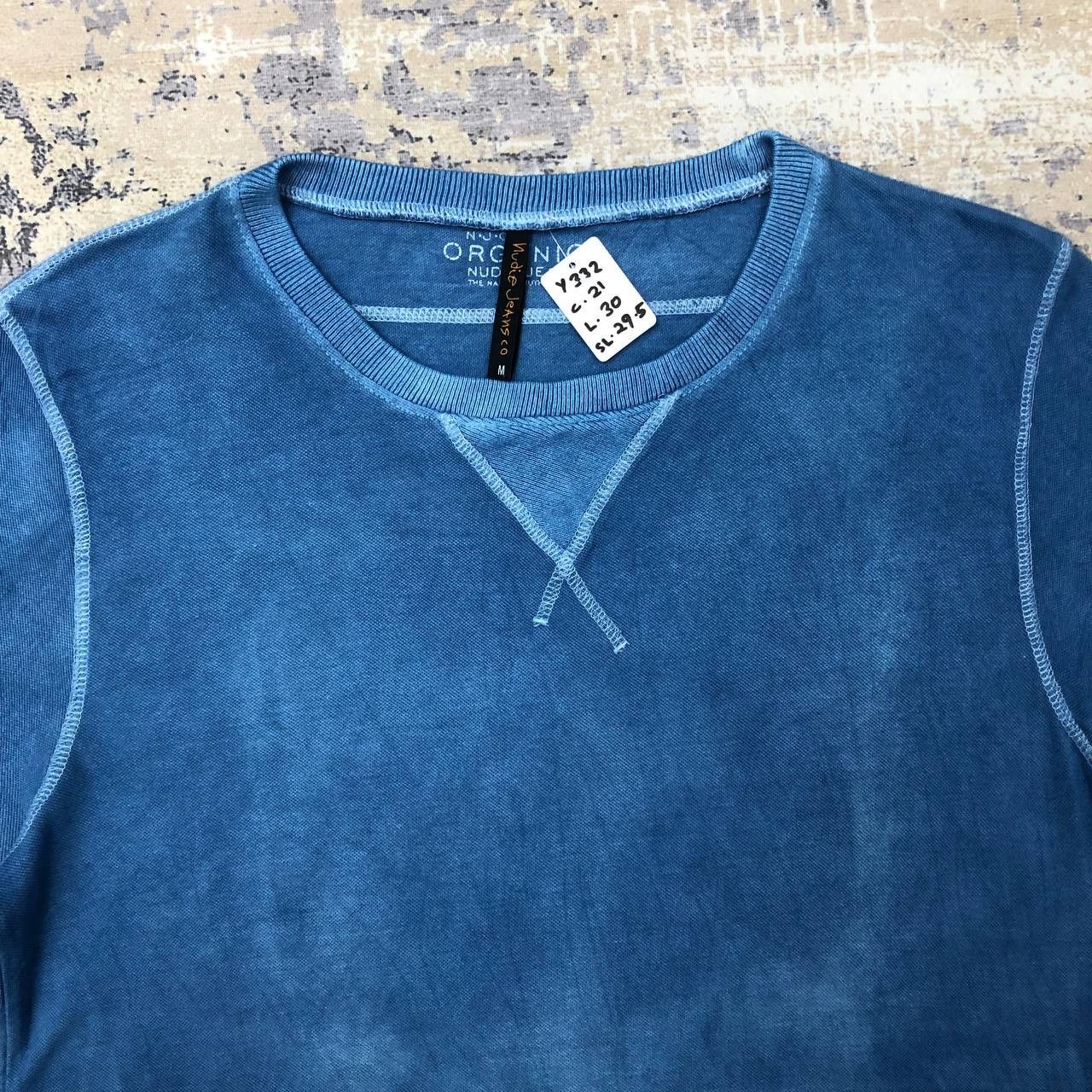 Nudie Jeans Y332 NUDIE JEANS TIE DYE SWEATSHIRT Size US M / EU 48-50 / 2 - 4 Thumbnail