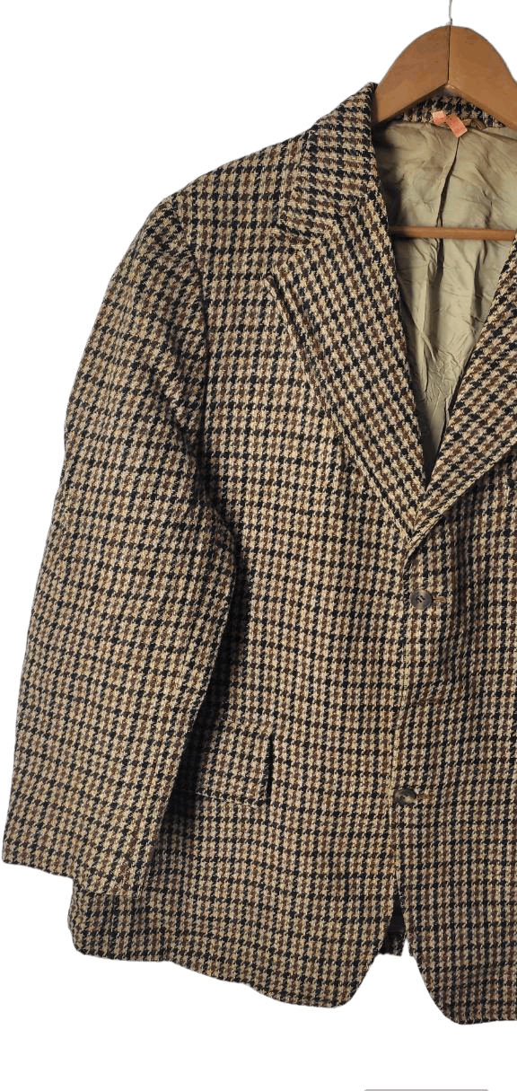 Harris Tweed HARRIS TWEED CHECKBLAZER JACKET Size L / US 10 / IT 46 - 4 Thumbnail