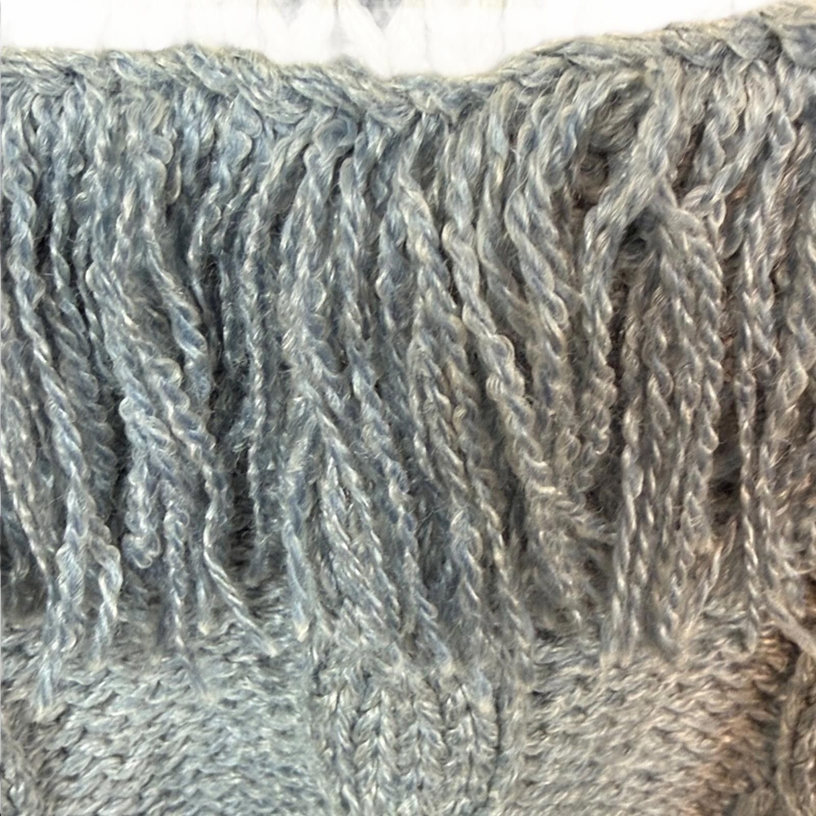 Other Blue Patterned Knitted by Hand Sweater Size M / US 6-8 / IT 42-44 - 2 Thumbnail