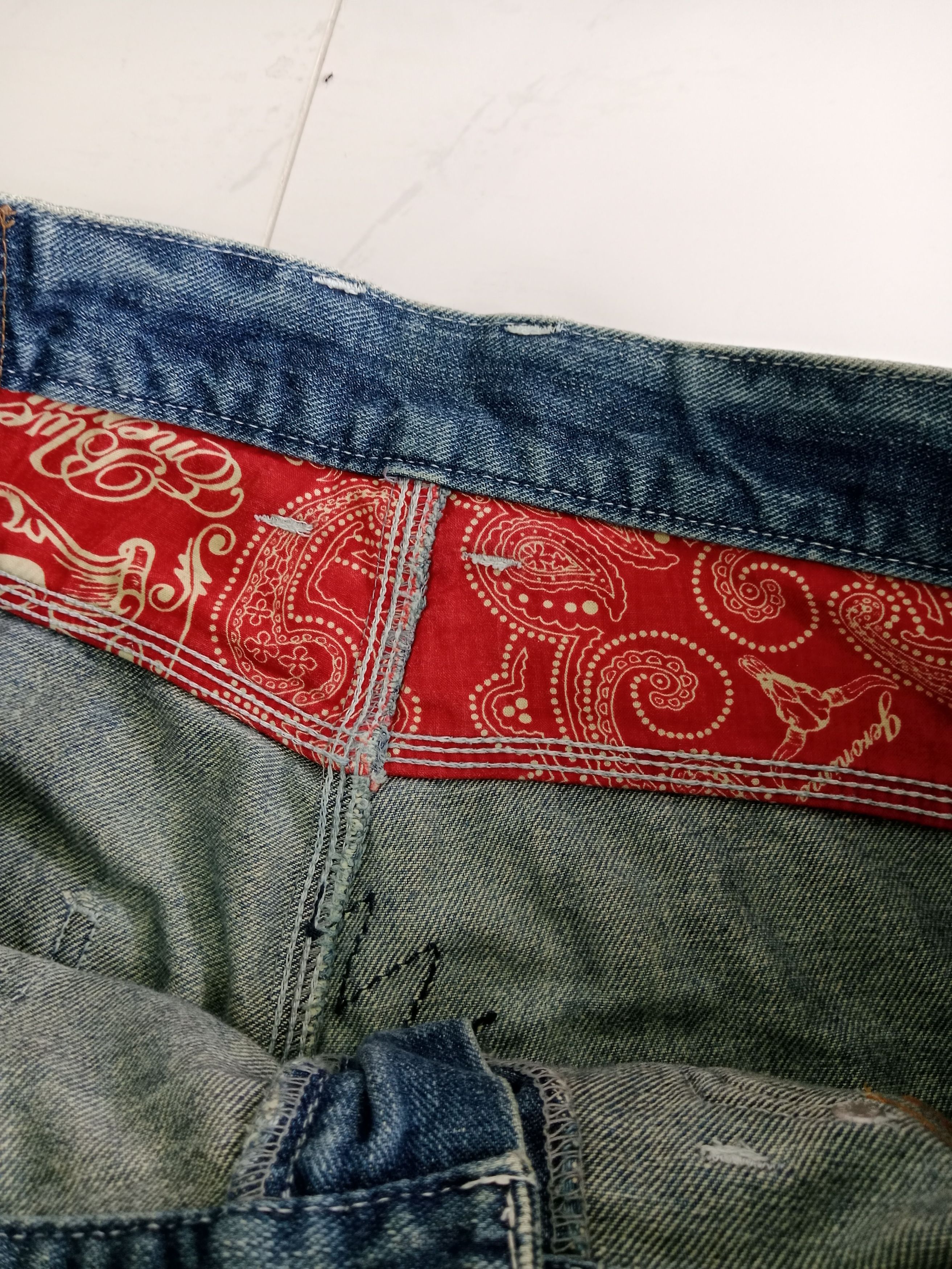 Indian Motorcycle MIND Of USA Jeans Motorcycle Denim American Indian Size US 32 / EU 48 - 11 Thumbnail