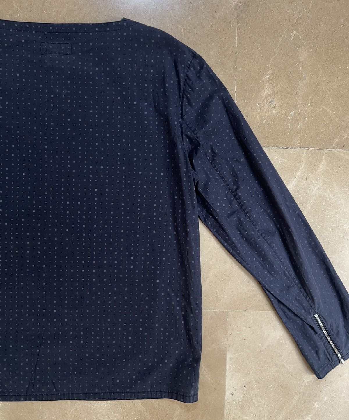 Hermes Hermes navy boatneck shirt Size US M / EU 48-50 / 2 - 9 Thumbnail