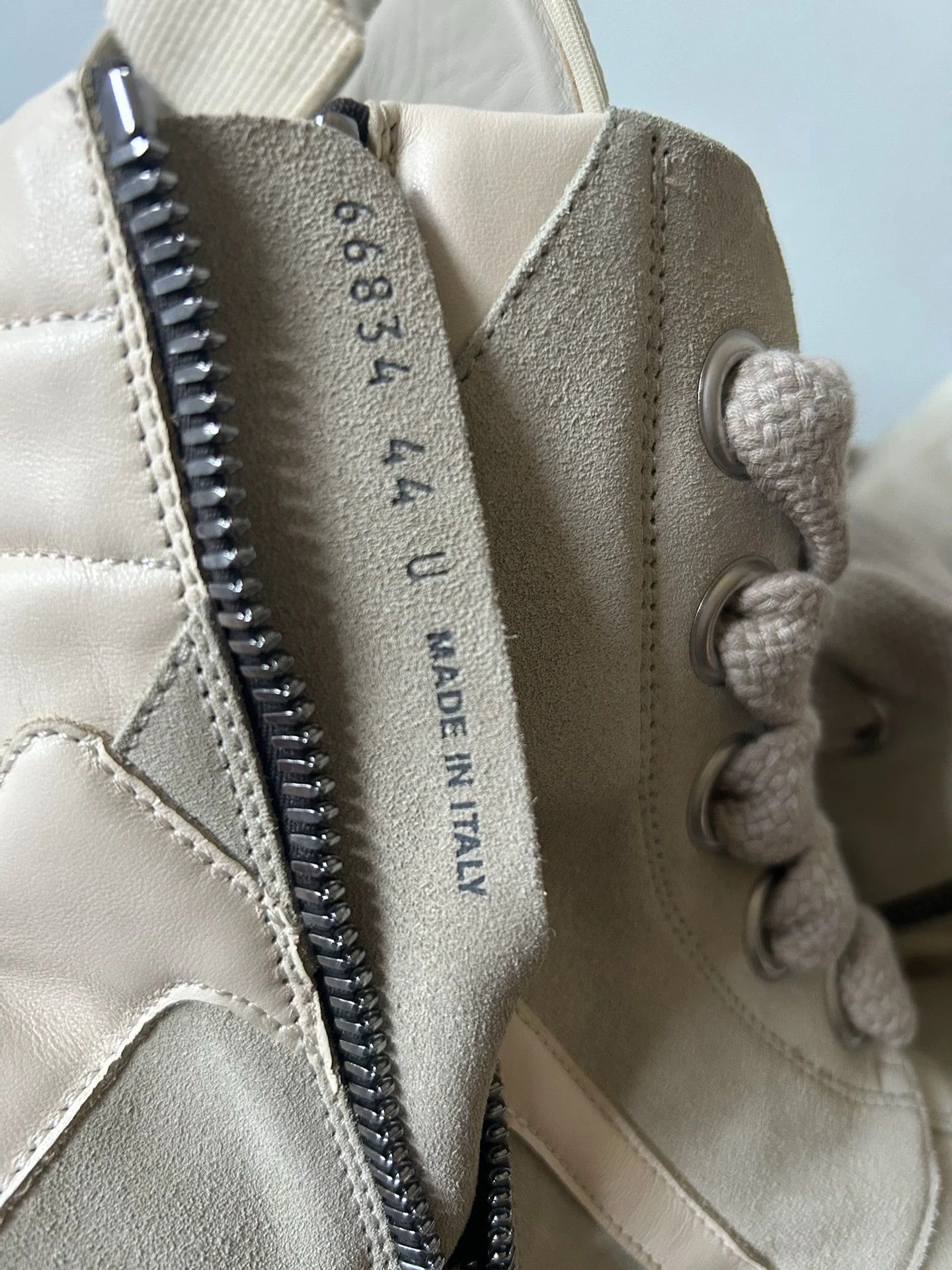 Rick Owens Rick Owens suede grey chunky lace-up triangle shoes Size US 11 / EU 44 - 7 Thumbnail