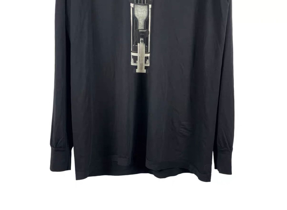 Rick Owens Rick Owens DRKSHDW Mock Neck Print Long Sleeve J31 Size US L / EU 52-54 / 3 - 4 Thumbnail