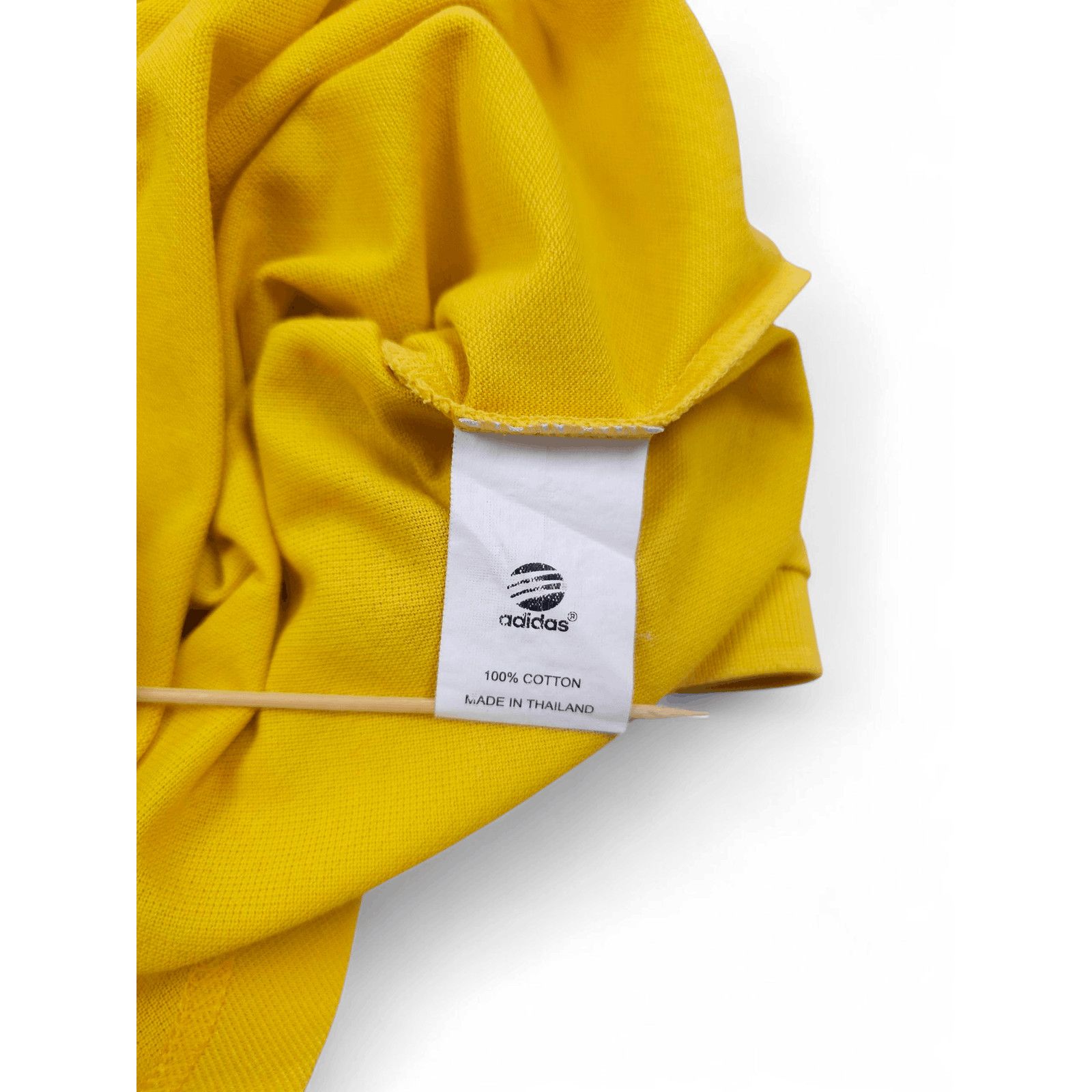 Yohji Yamamoto 💎 Vintage Y-3 x Adidas Yellow Polo Shirt T-shirt Tee Y2K Size US L / EU 52-54 / 3 - 7 Thumbnail
