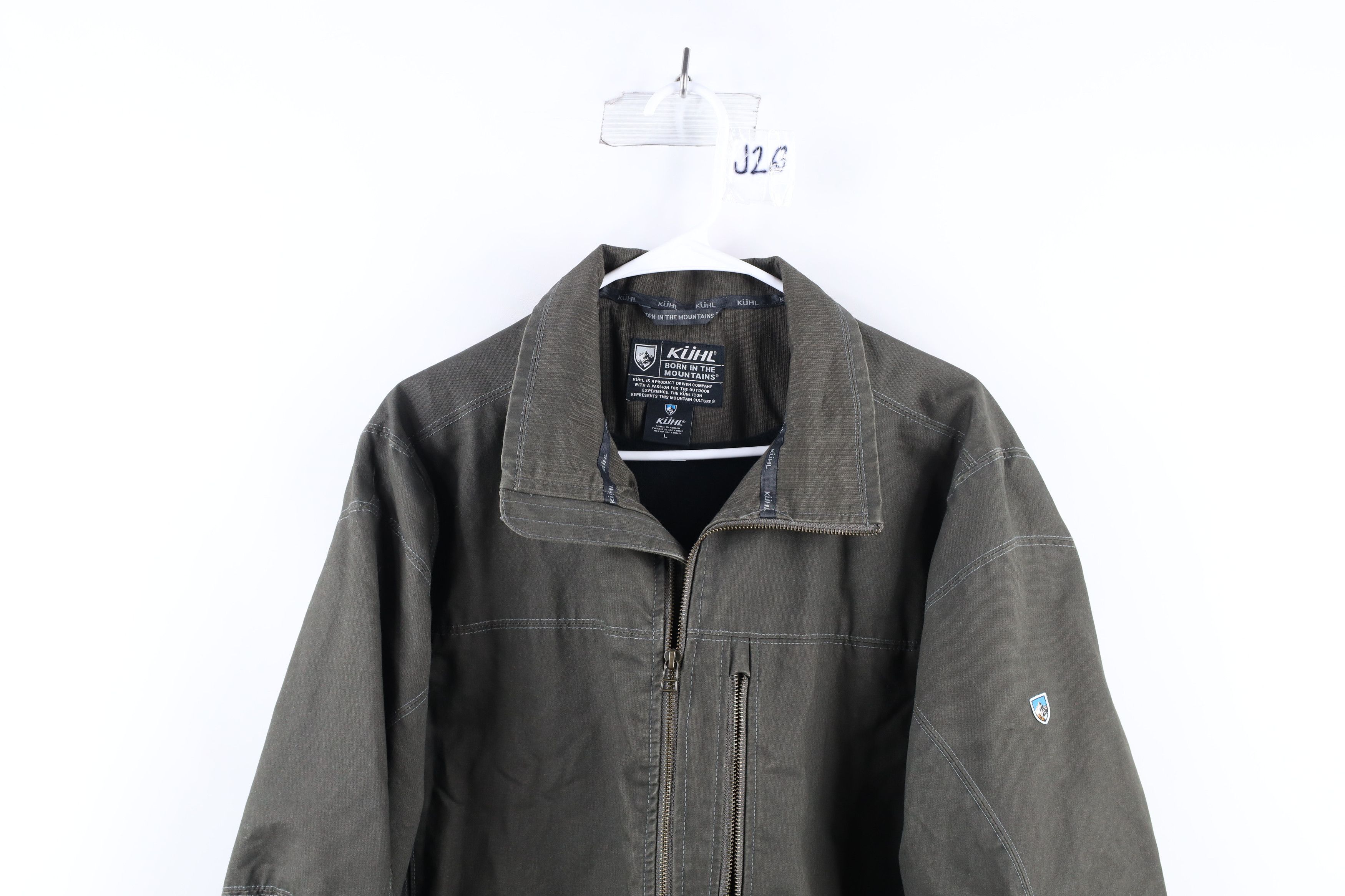 Kuhl × Vintage Kuhl Mountains Patina Dye Burr Combed Canvas Jacket Green Size US L / EU 52-54 / 3 - 2 Thumbnail