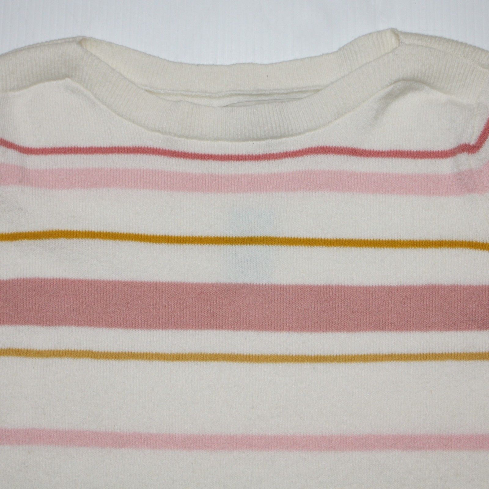 Loft Striped Boatneck Sweater in Pastel Colors & size Petite M Size M / US 6-8 / IT 42-44 - 3 Thumbnail