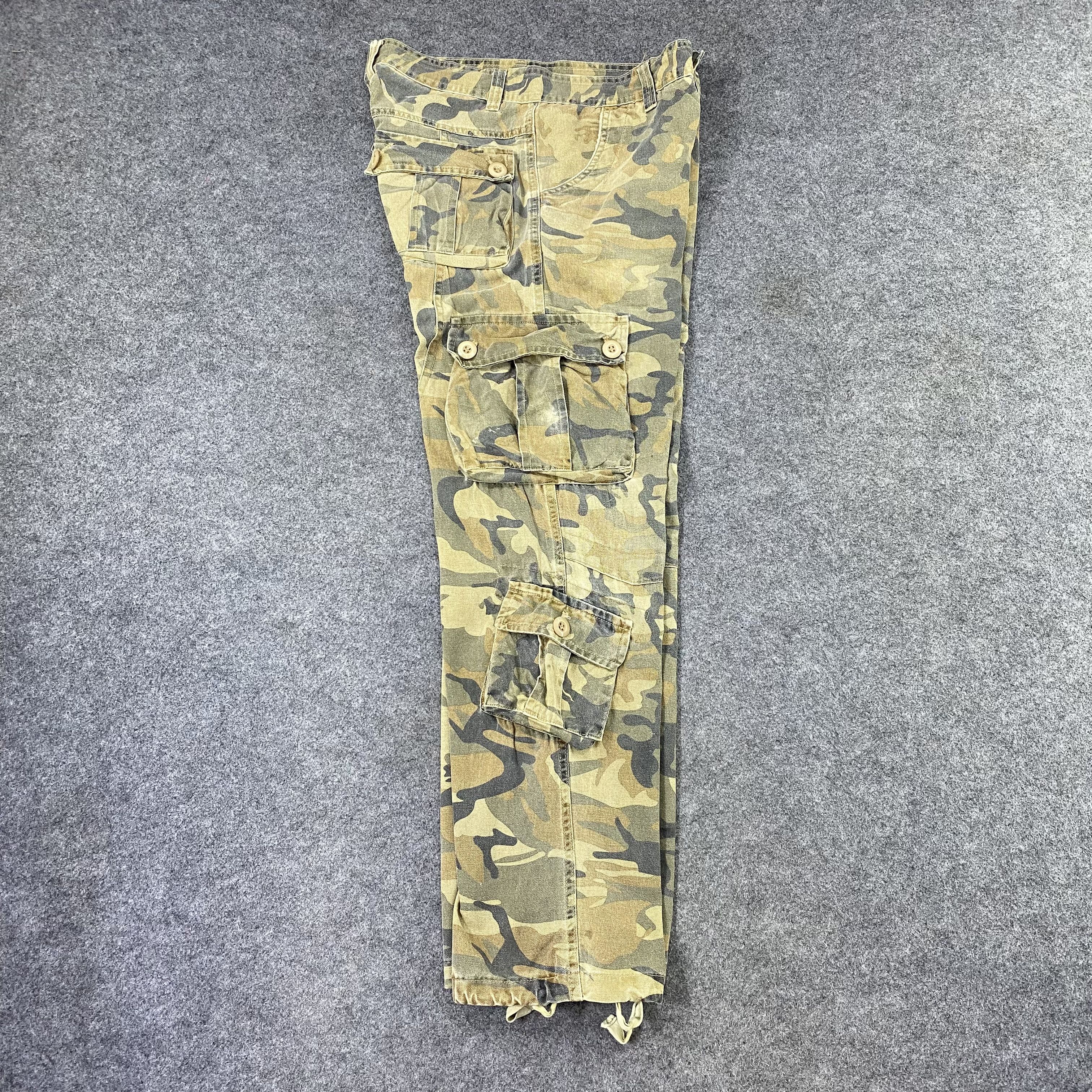 Other Japanese Military Camo Cargo Pants -C038 Size US 32 / EU 48 - 6 Thumbnail
