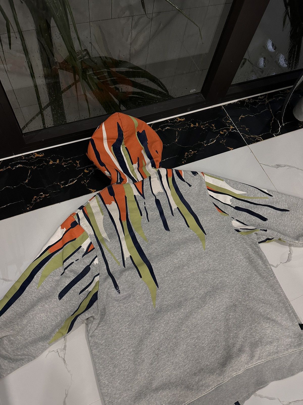 Nike × Vintage JORDAN VINTAGE DOUBLE LOGO STREETWEAR ZIP-HOODIE Size US XXL / EU 58 / 5 - 12 Thumbnail