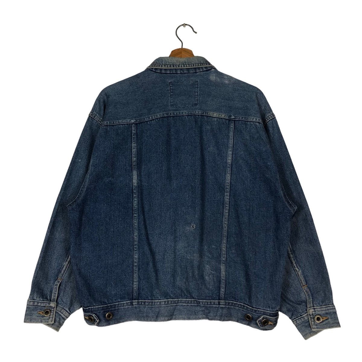 Hysteric Glamour 🔥Vintage Trucker Denim Biker Jacket Tom And Peter Japan Size US M / EU 48-50 / 2 - 8 Thumbnail