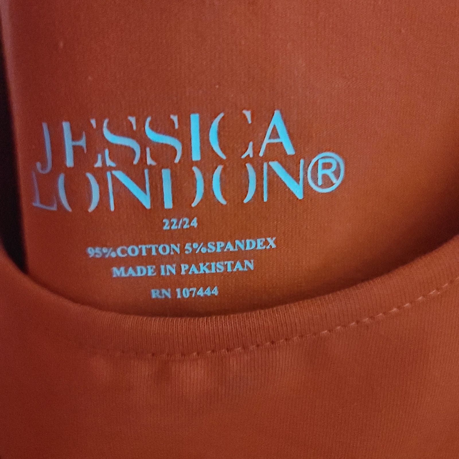 Other Jessica London Red Round Neck 3/4 Sleeve Top 22 24 NWOTS Size 3XL / US 20-22 - 5 Thumbnail