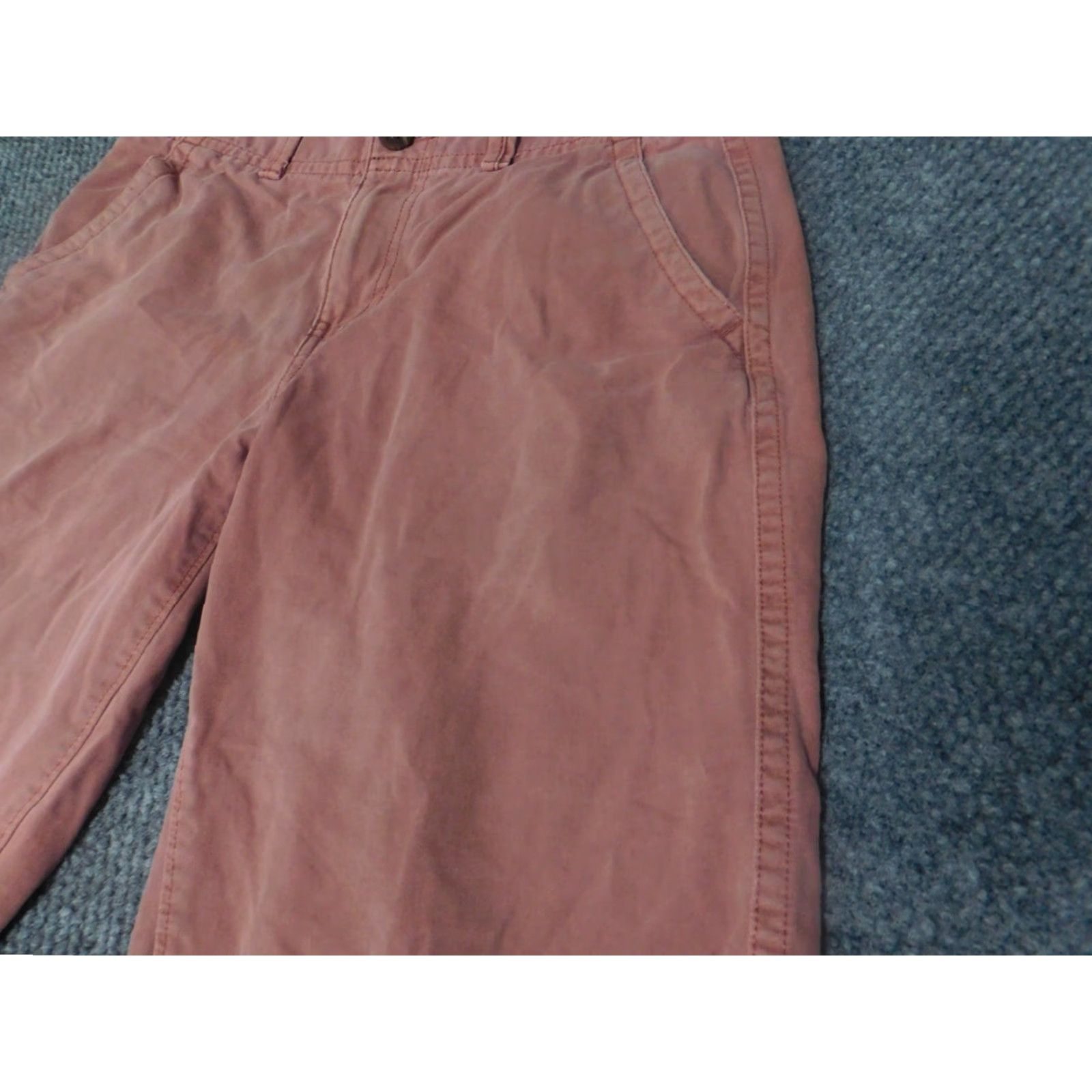 Vintage Urban Pipeline Mens Shorts 30 Pink Flat Front Chino Casual Breathing Logo 30 Regular Mens Size US 30 / EU 46 - 4 Thumbnail