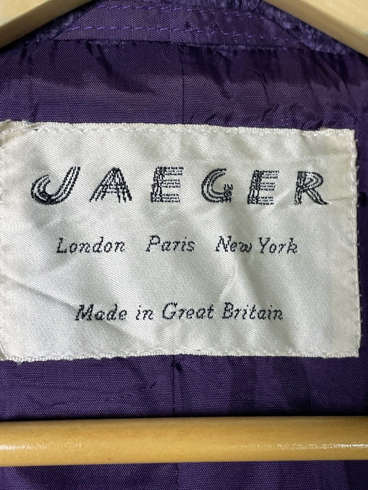 Jaeger × Vintage Vintage Jaeger Wool Crop Jacket (50) Size US XS / EU 42 / 0 - 9 Thumbnail