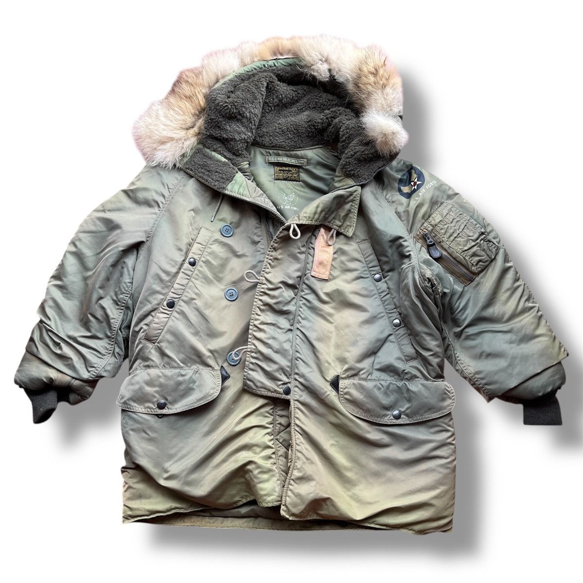 Buzz Rickson's SKYLINE BUZZ RICKSONS N-3B BOMBER FLIGHT JACKET US AIRFORCE Size US S / EU 44-46 / 1 - 3 Thumbnail