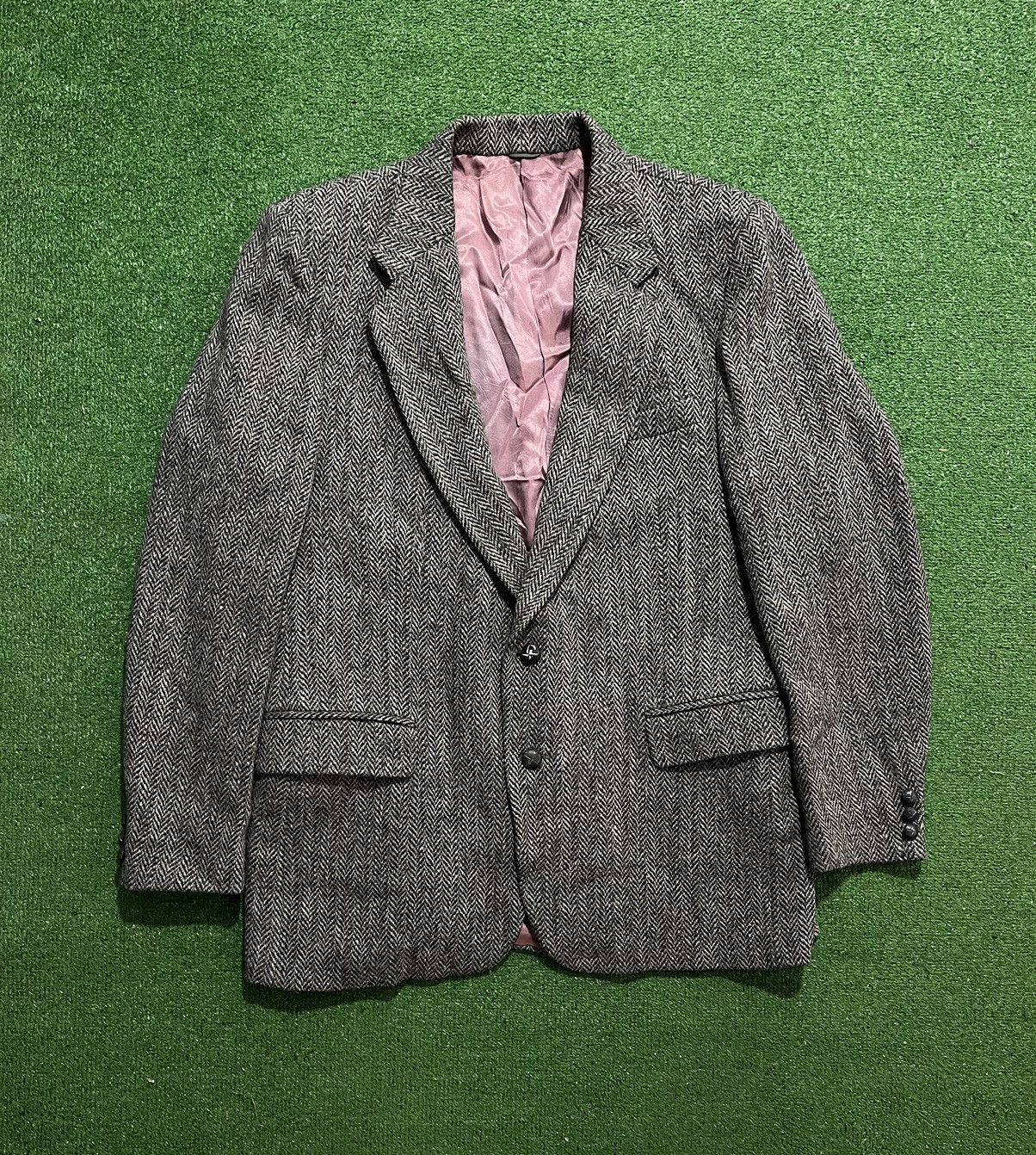 Harris Tweed Wool Blazer