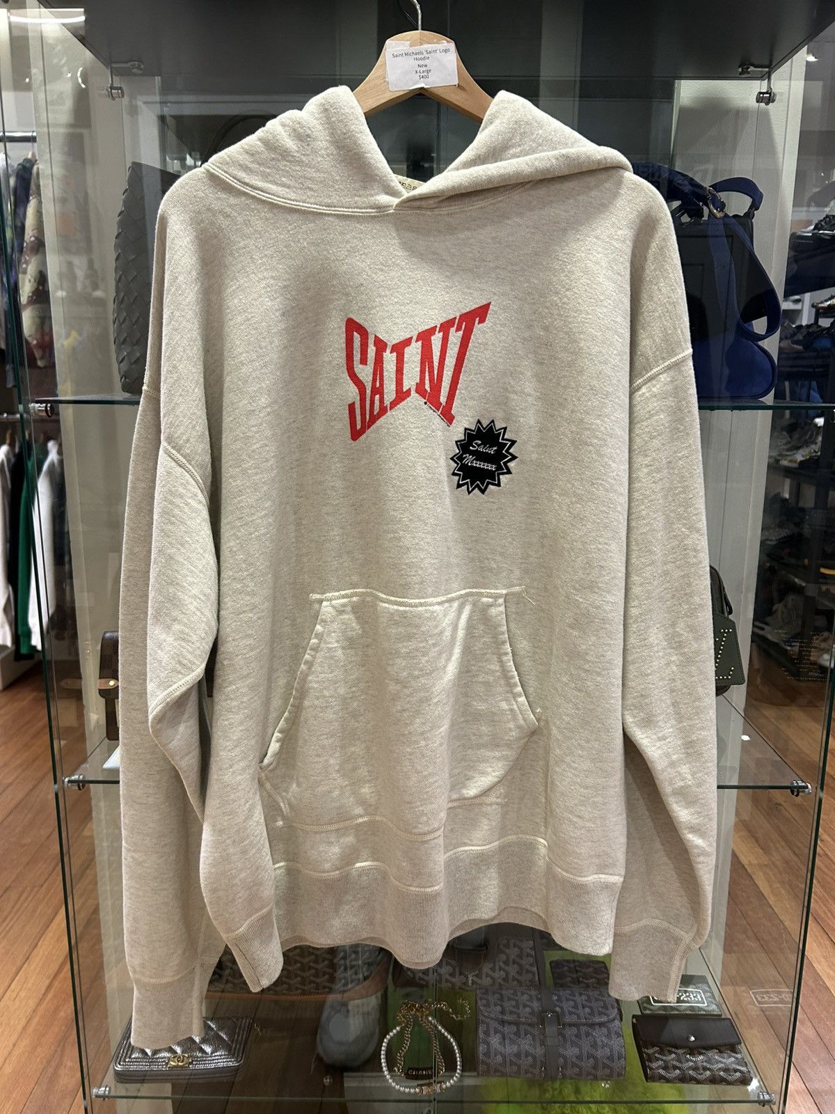 Saint Michael Saint Michael ‘Saint’ Logo Hoodie Size US XL / EU 56 / 4 - 1 Thumbnail