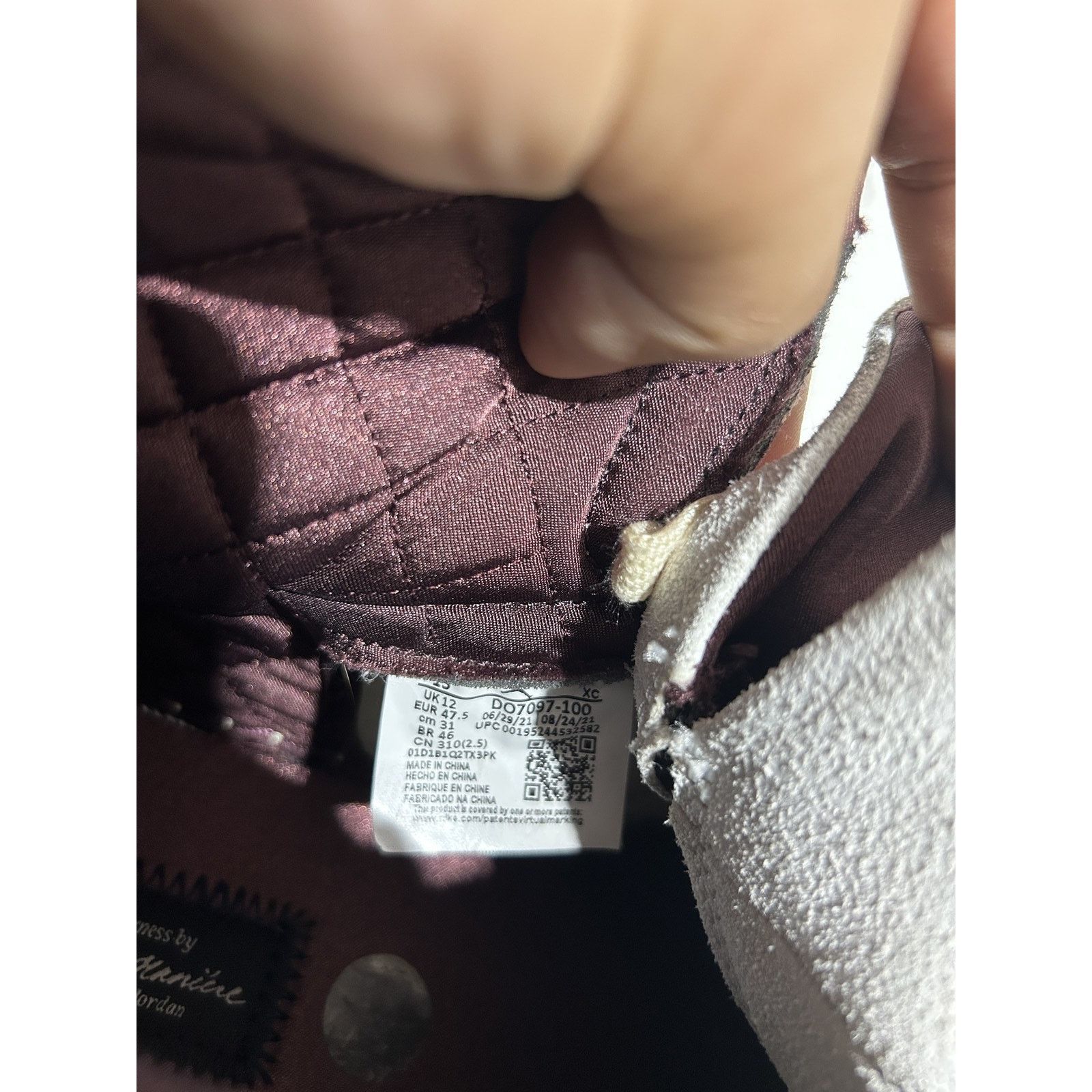 Jordan Brand JORDAN 1 AMM SIZE 13 PREOWNED Size US 13 / EU 46 - 6 Thumbnail