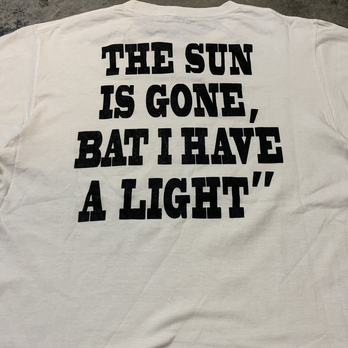 Band Tees × Nirvana 90s Kurt Cobain Back hit spell out art tee Size US M / EU 48-50 / 2 - 4 Thumbnail