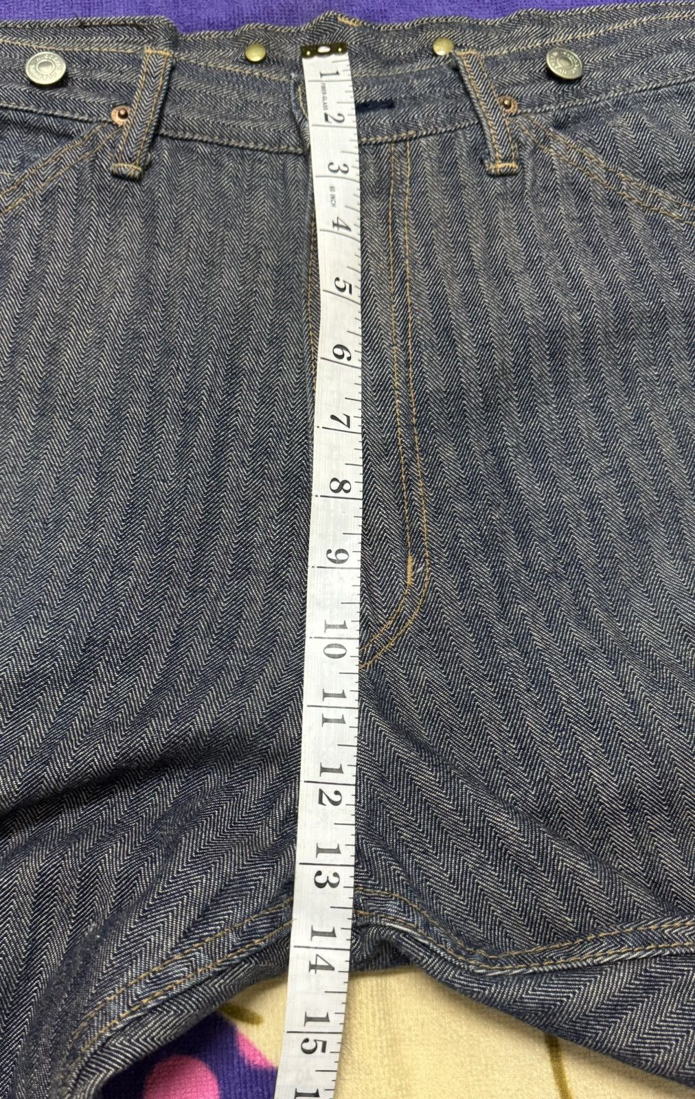 Hysteric Glamour HYSTERIC GLAMOUR Rare Denim Pant Size US 33 - 14 Thumbnail
