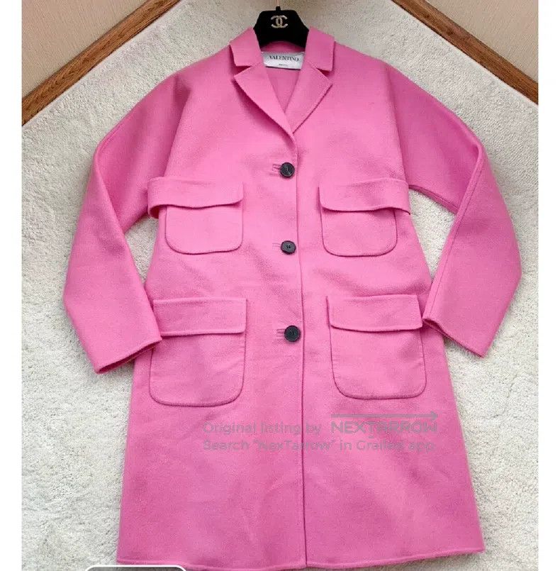 Valentino Valentino Wool and cashmere long coats Size S / US 4 / IT 40 - 1 Thumbnail
