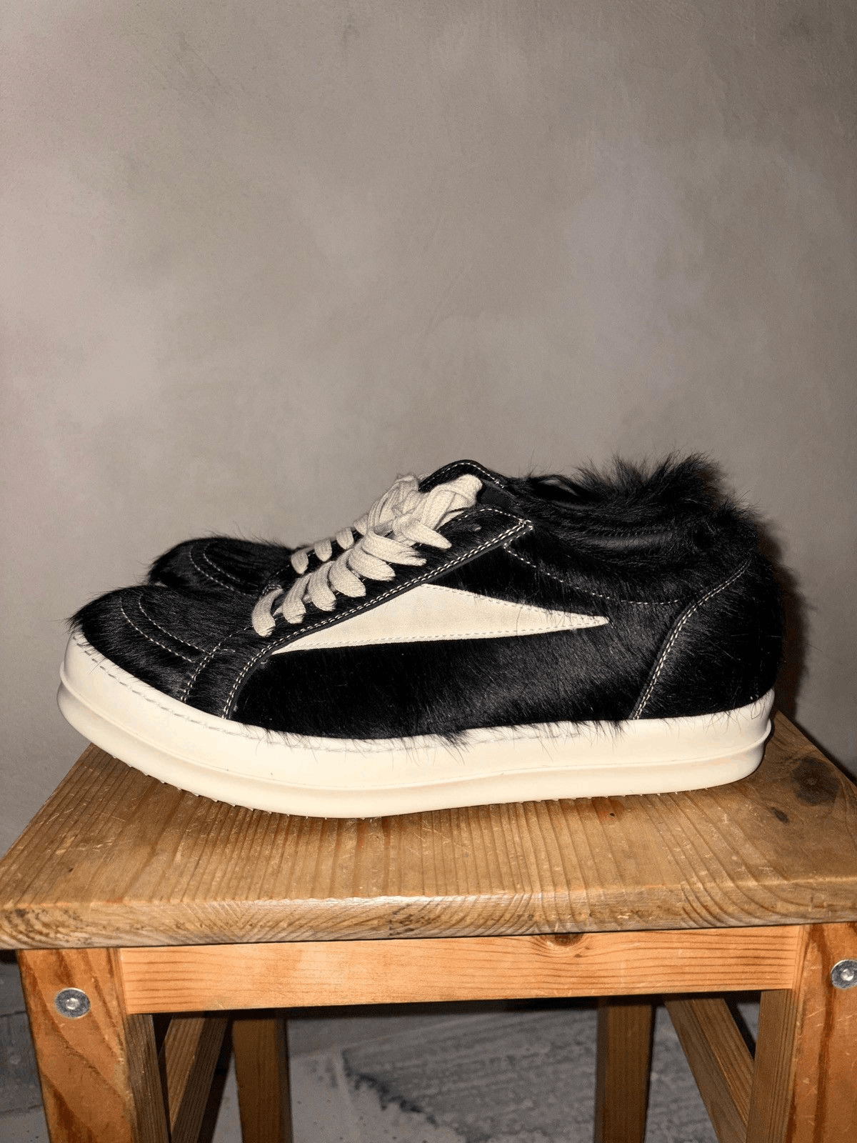 Rick Owens SS24 Lido Rick Owens Ponyhair Vintage Low Size US 9 / EU 42 - 4 Thumbnail
