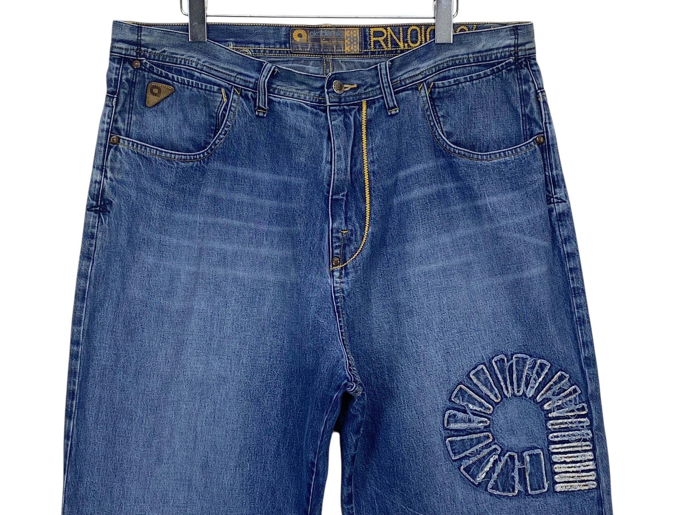 Akademiks Akademiks Denim Jeans Hip Hop Baggy Skateboards Jeans Size US 38 / EU 54 - 3 Thumbnail