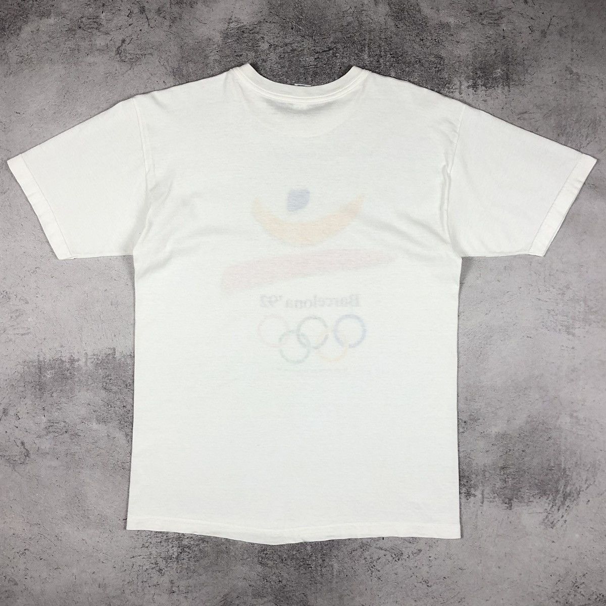 Vintage 1992 Barcelona Summer Olympics Game Tee Size US L / EU 52-54 / 3 - 12 Thumbnail