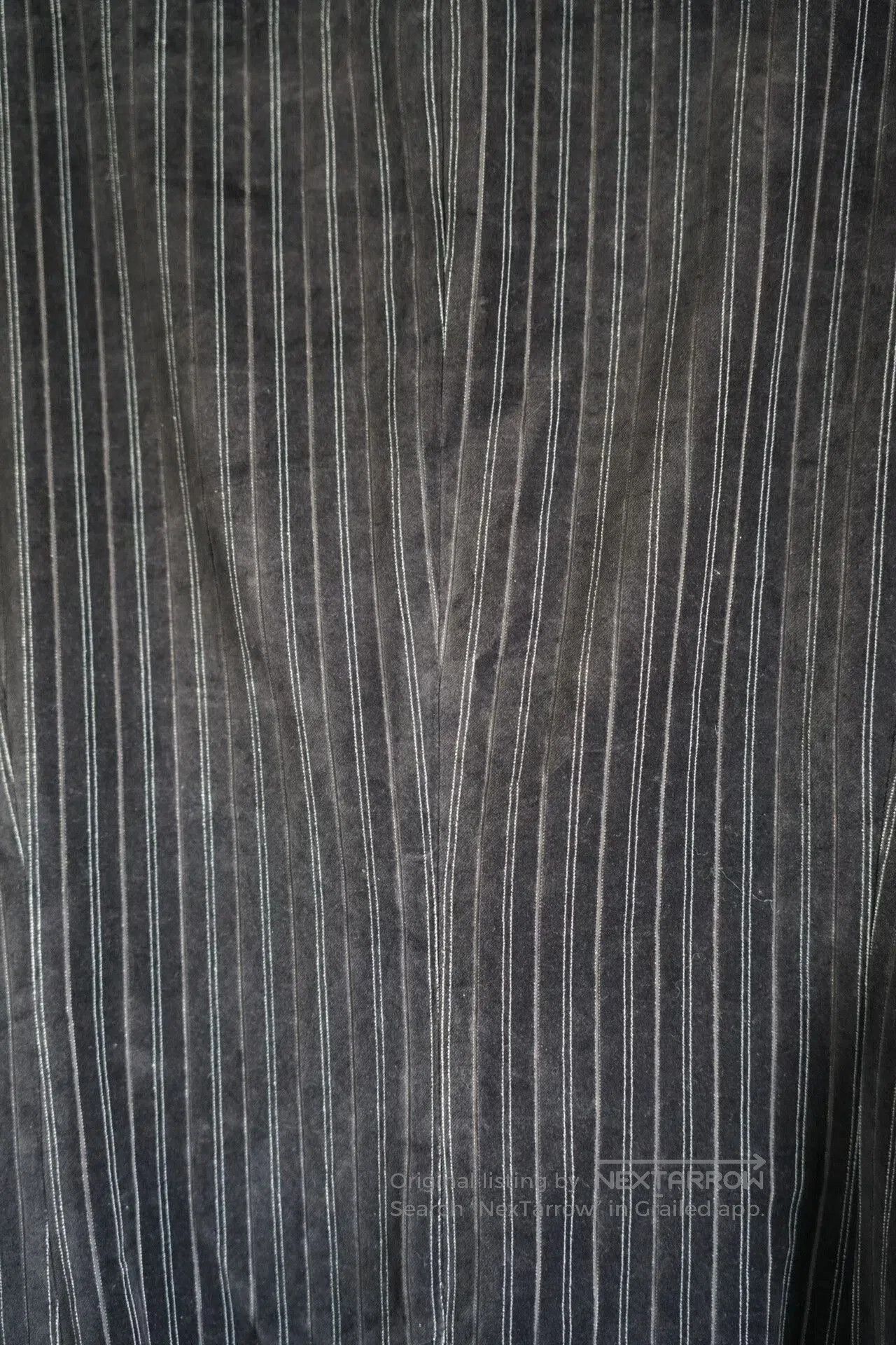 Yohji Yamamoto Yohji Yamamoto Velvet Stripe Suit. Size US XL / EU 56 / 4 - 5 Thumbnail