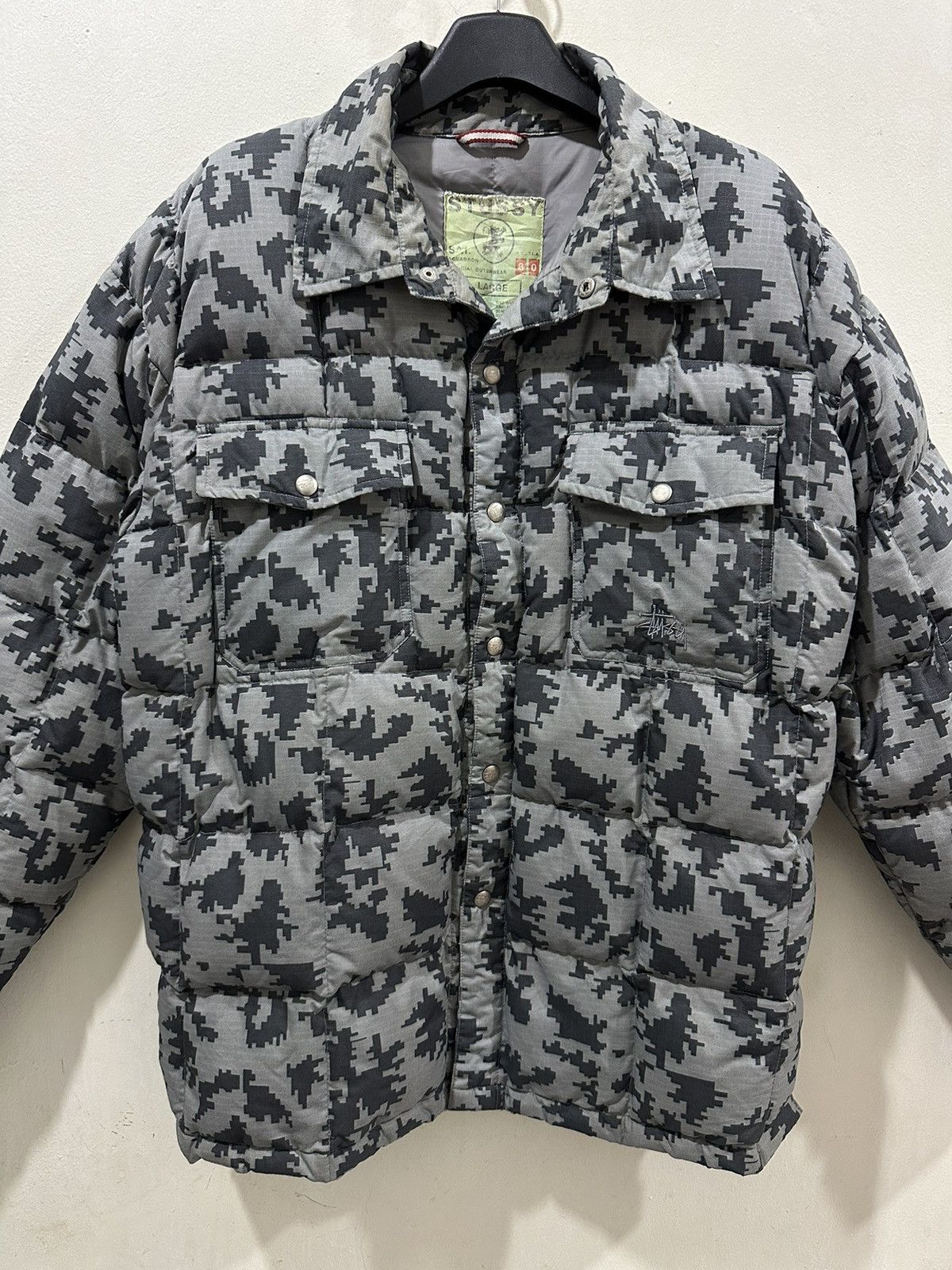 Stussy VTG Stussy Puffer Down Jacket Size US L / EU 52-54 / 3 - 3 Thumbnail