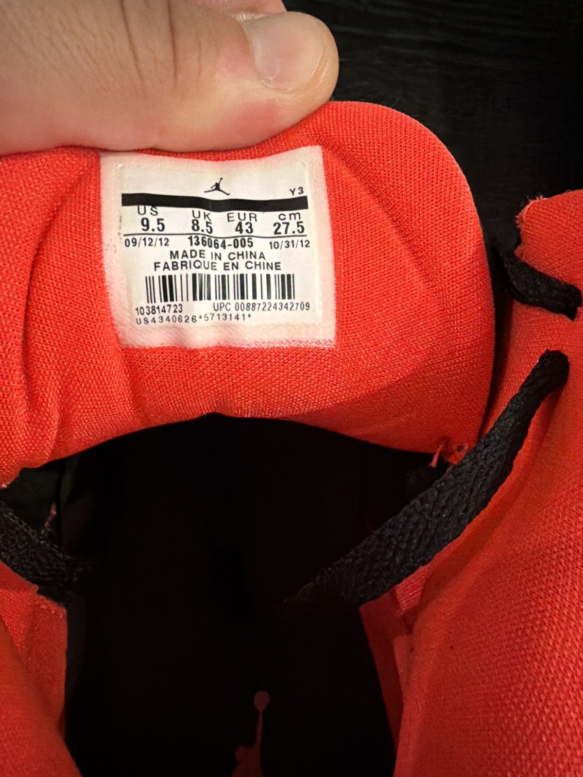Other Jordan 3 Crimson Size US 9.5 / EU 42-43 - 6 Thumbnail