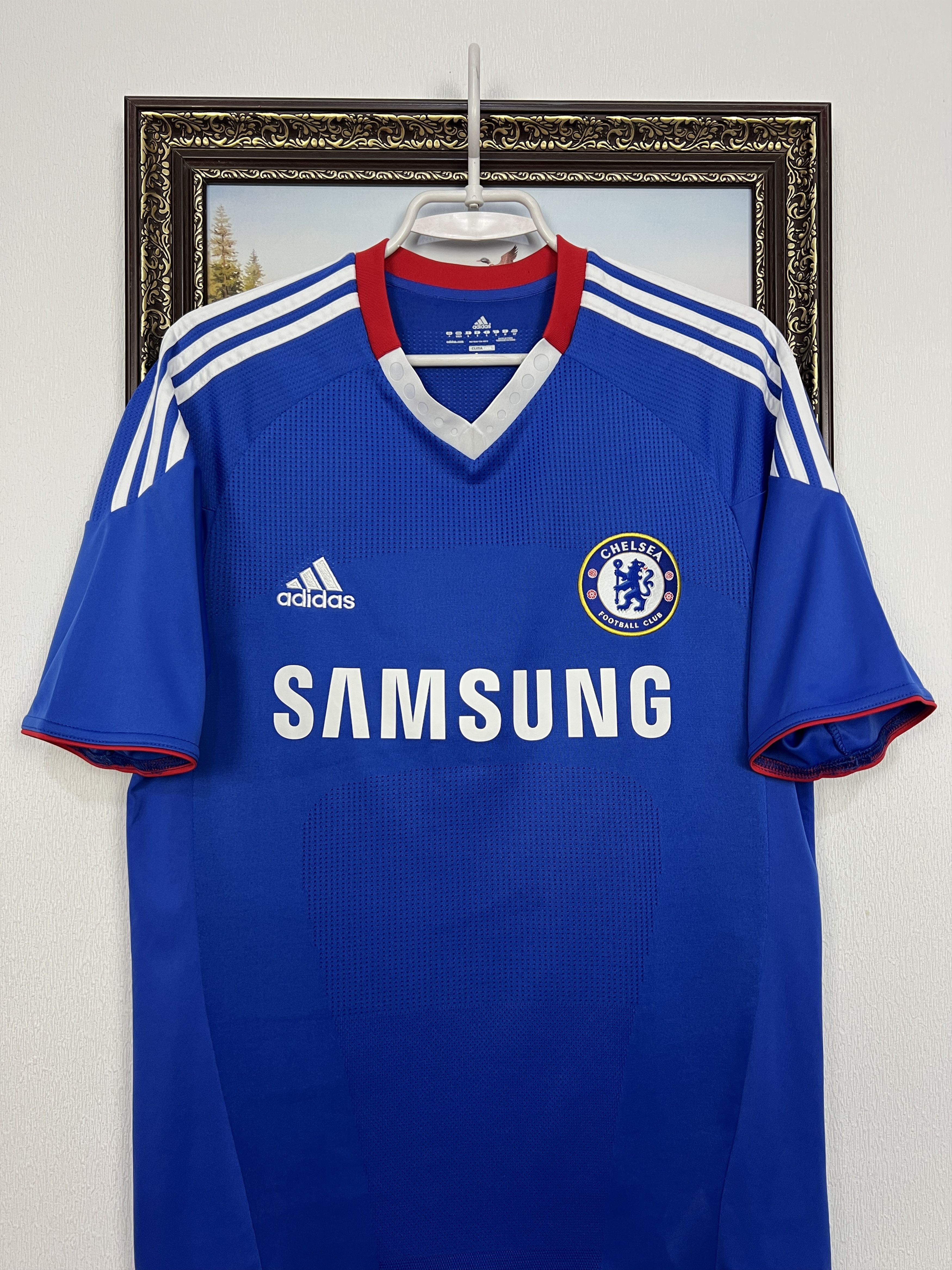 Adidas Chelsea Home football shirt 2010 Soccer Adidas Jersey Mens Size US S / EU 44-46 / 1 - 2 Thumbnail