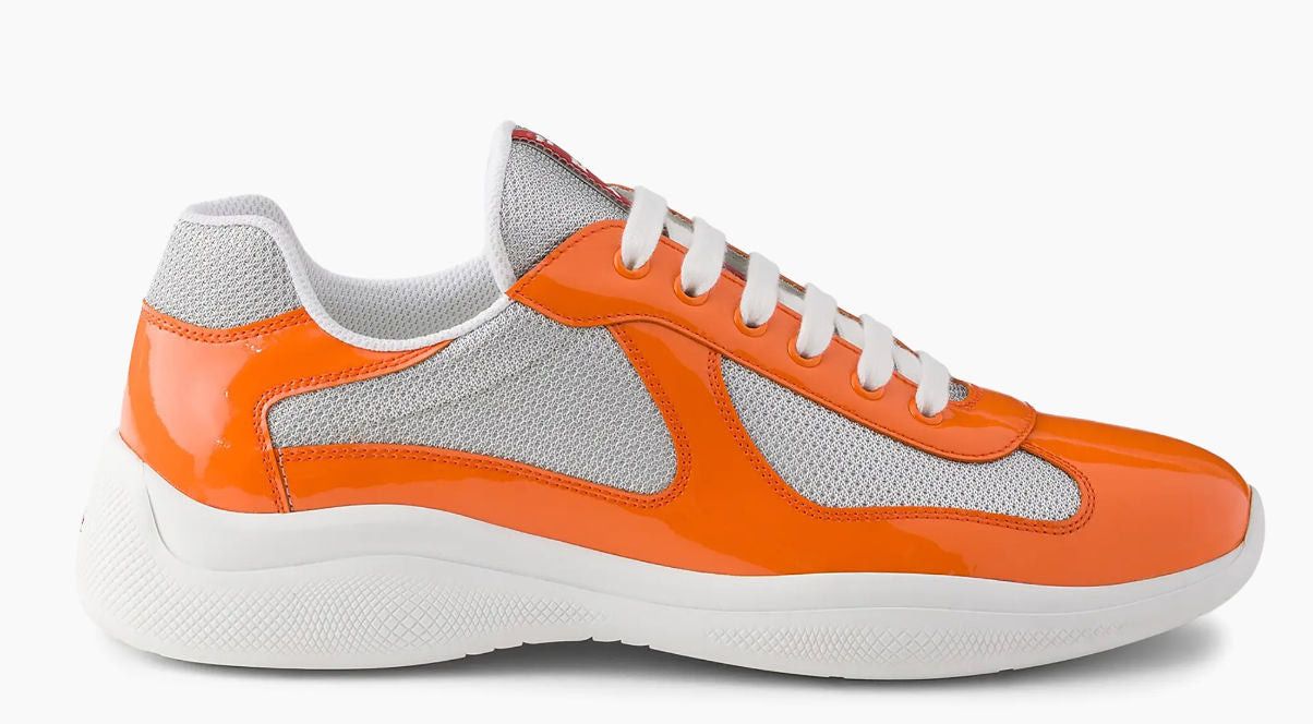 Prada Americas Cups Sneaker Burnt Orange Size US 14 / EU 47 - 1 Thumbnail